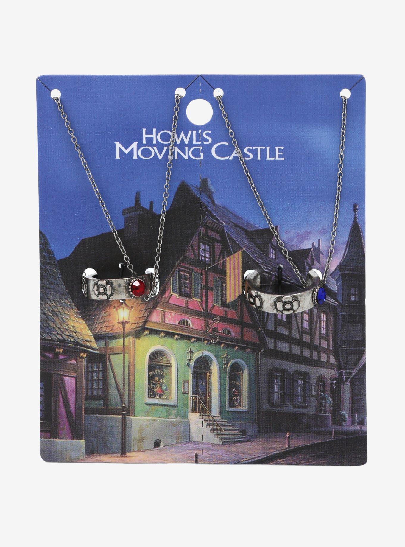 Studio Ghibli Howl’s Moving Castle Ring Replica Bestie Necklace Set - BoxLunch Exclusive, , alternate