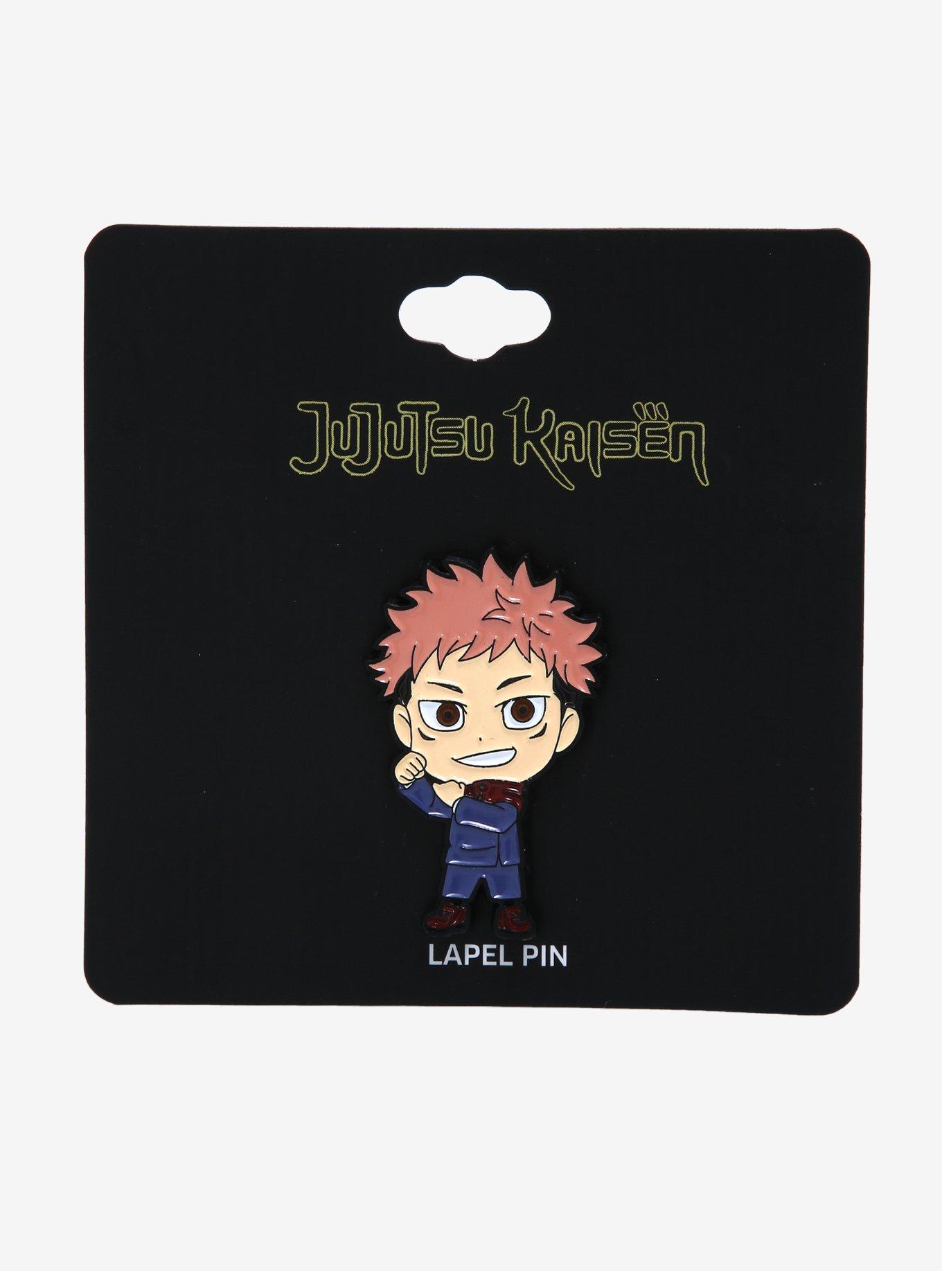Jujutsu Kaisen Chibi Yuji Itadori Enamel Pin - BoxLunch Exclusive, , alternate