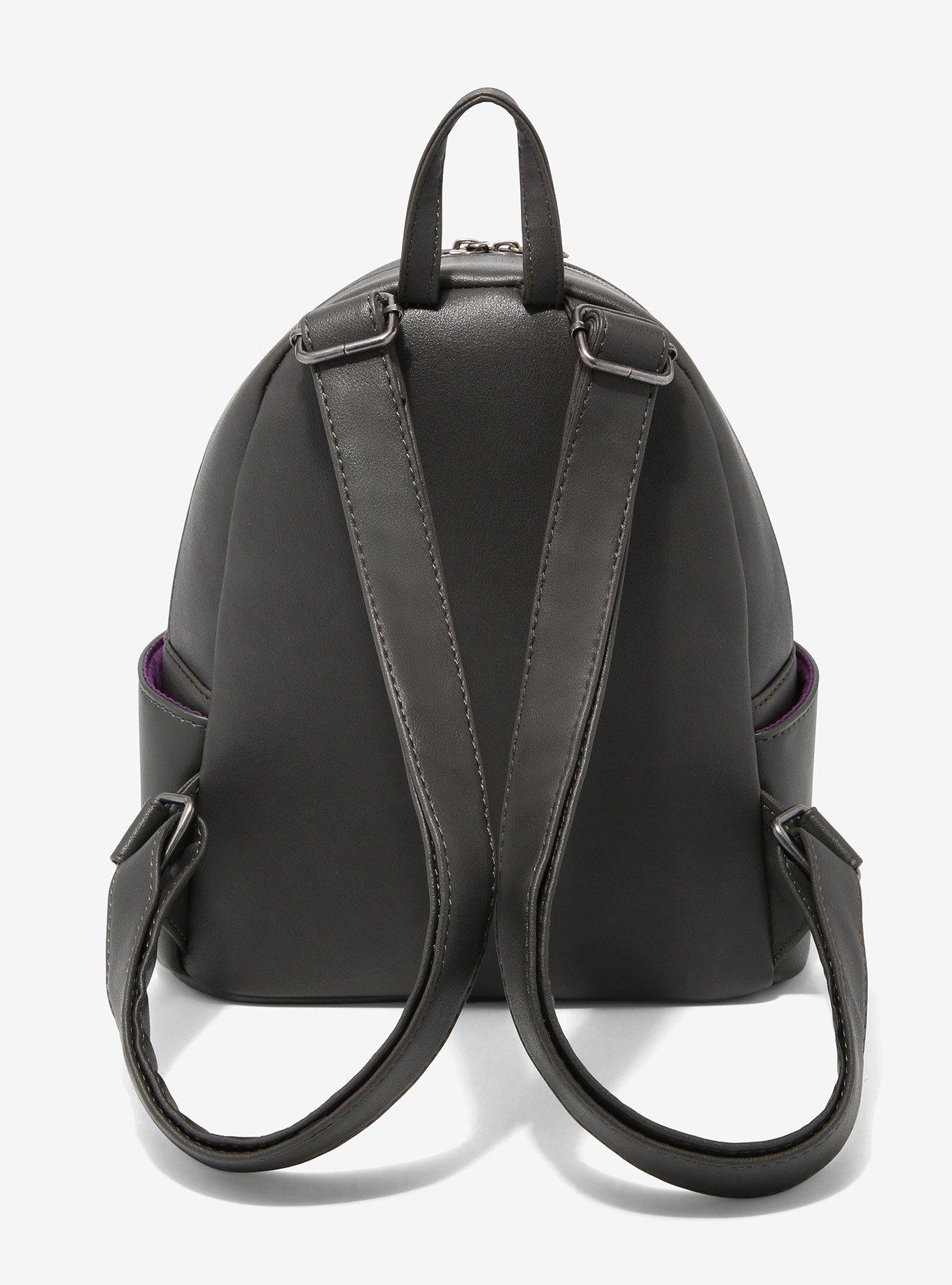 Loungefly Disney Villains Floral Mini Backpack, , alternate