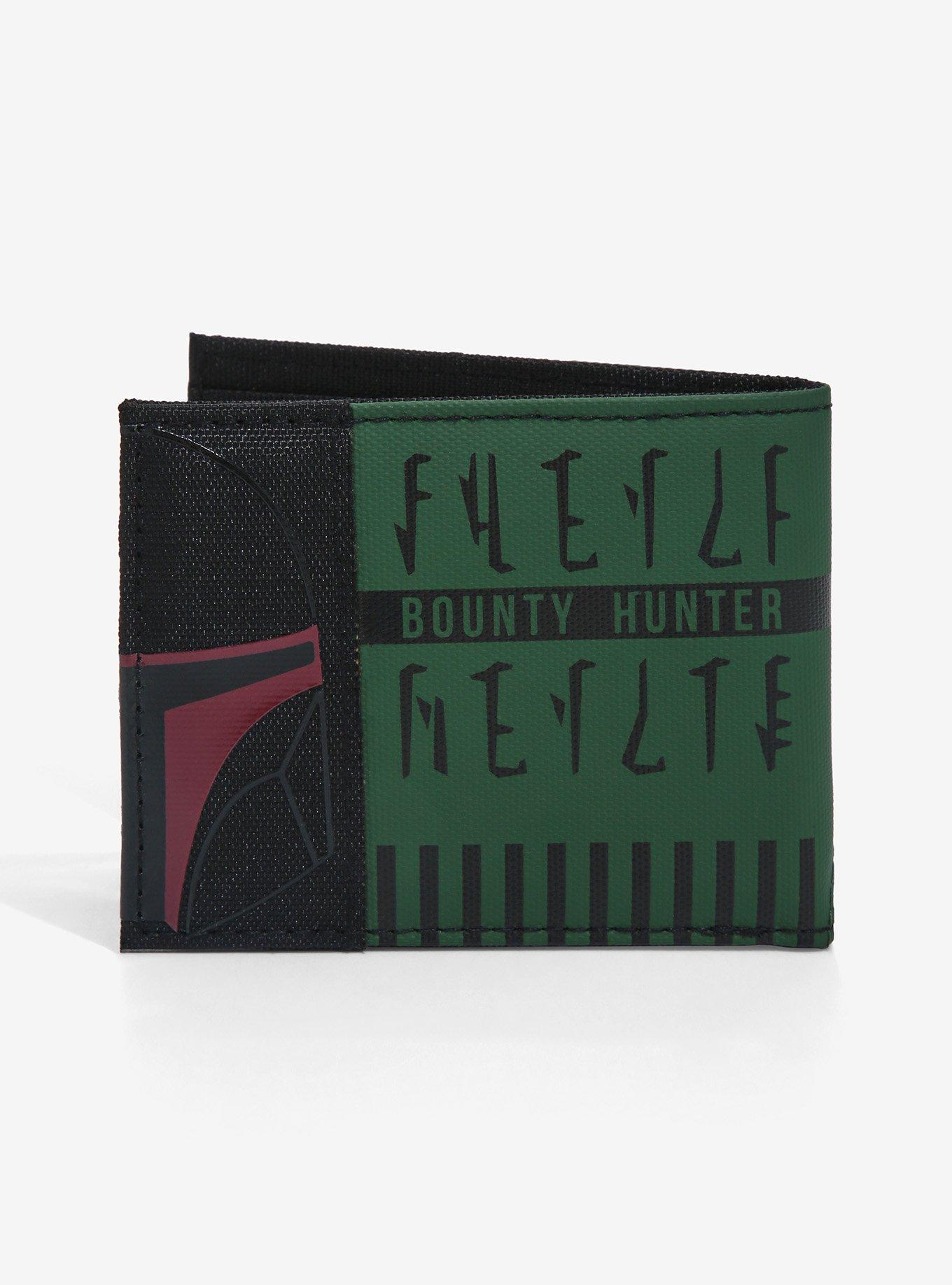 Star Wars The Mandalorian Boba Fett Bifold Wallet - BoxLunch Exclusive, , alternate