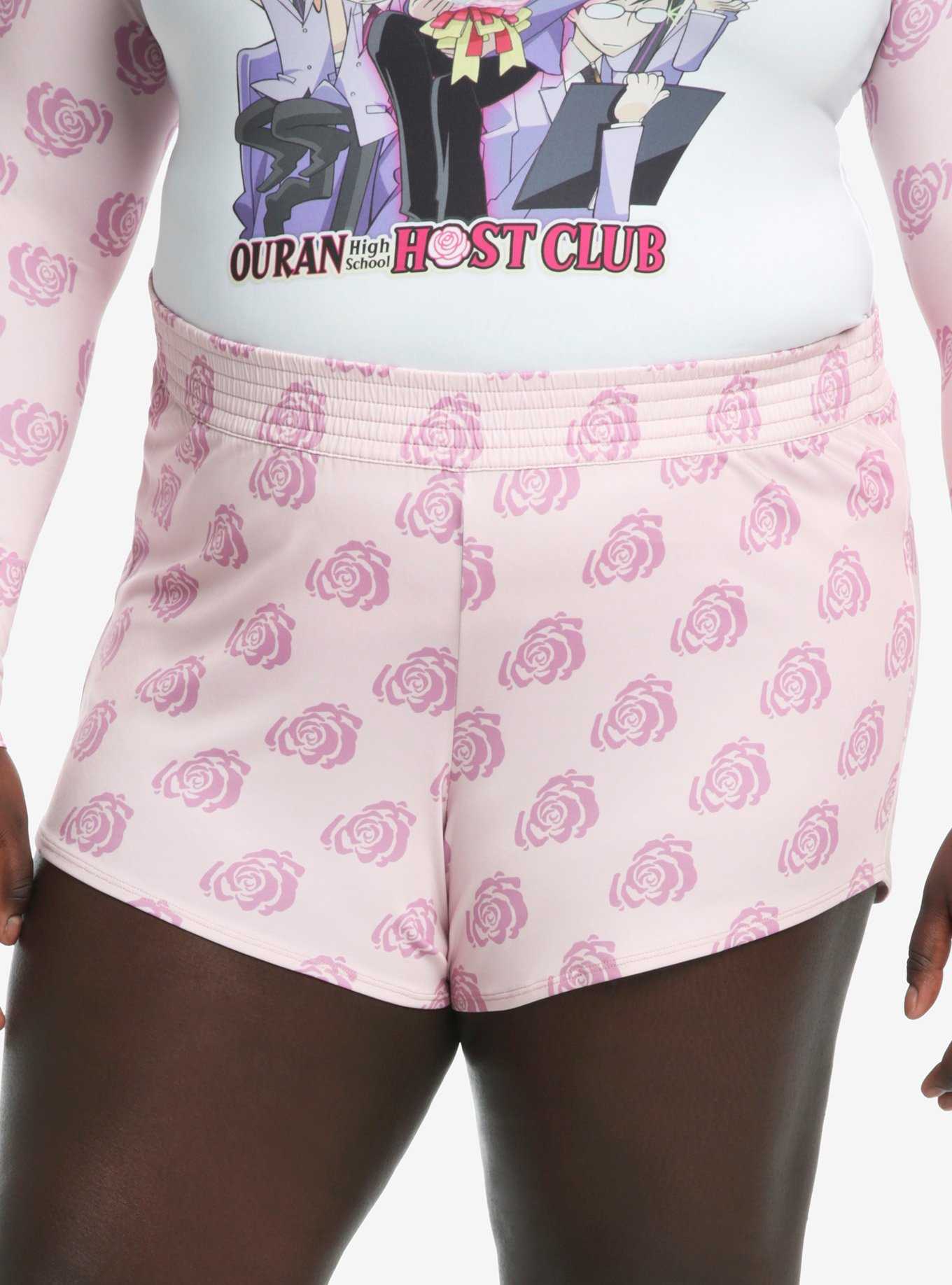 Ouran High School Host Club Roses Girls Boardshorts Plus Size, , hi-res