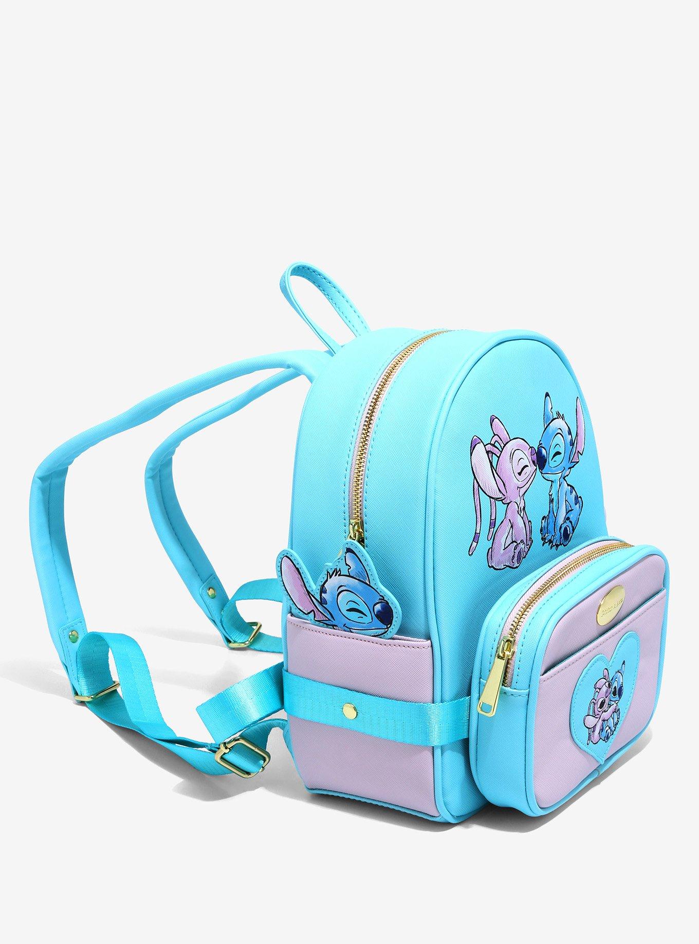 Disney Lilo & Stitch: The Series Angel & Stitch 2-in-1 Mini Backpack and Fanny Pack - BoxLunch Exclusive, , alternate