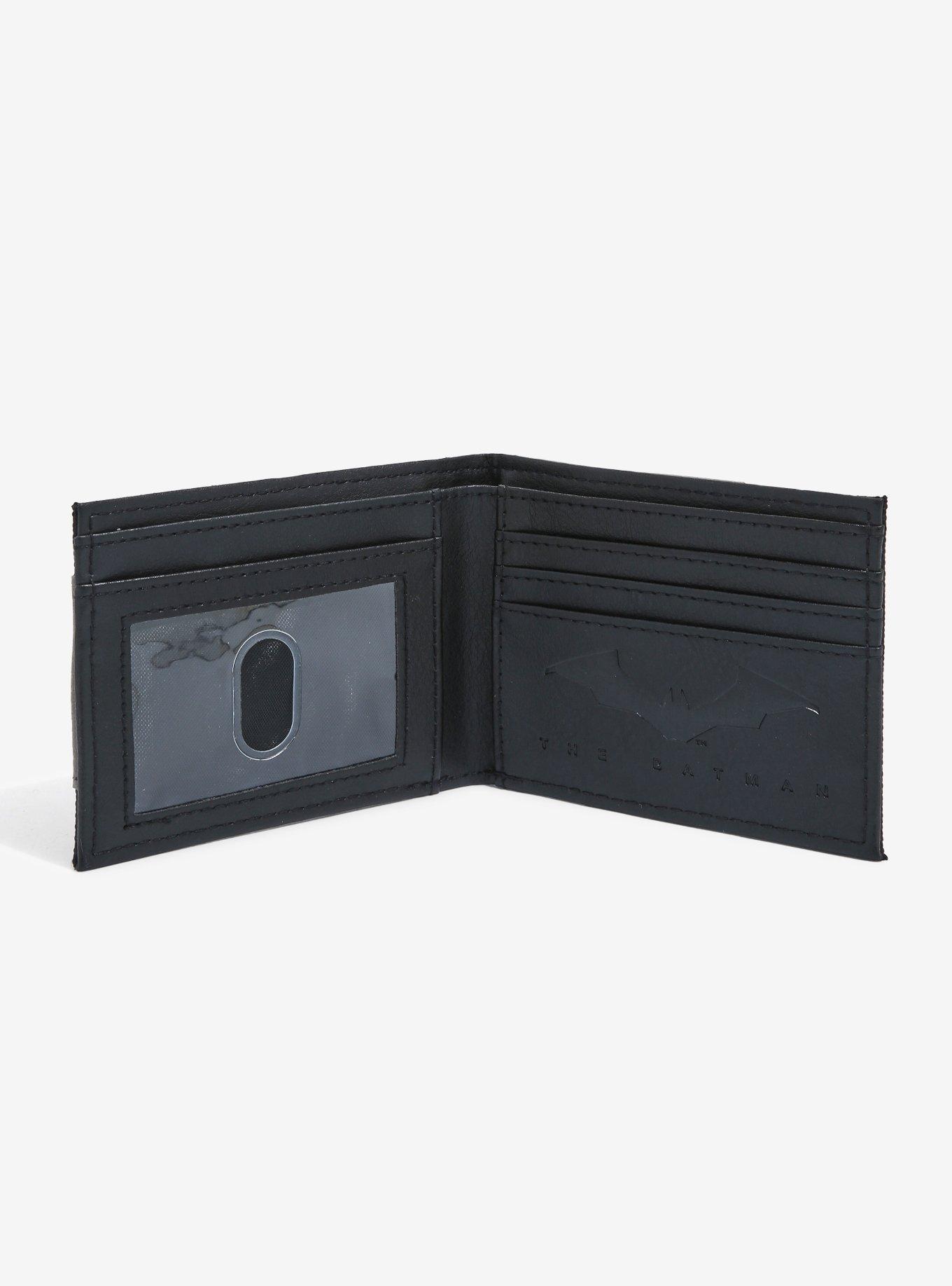 DC Comics The Batman Bat Logo Bifold Wallet - BoxLunch Exclusive, , alternate