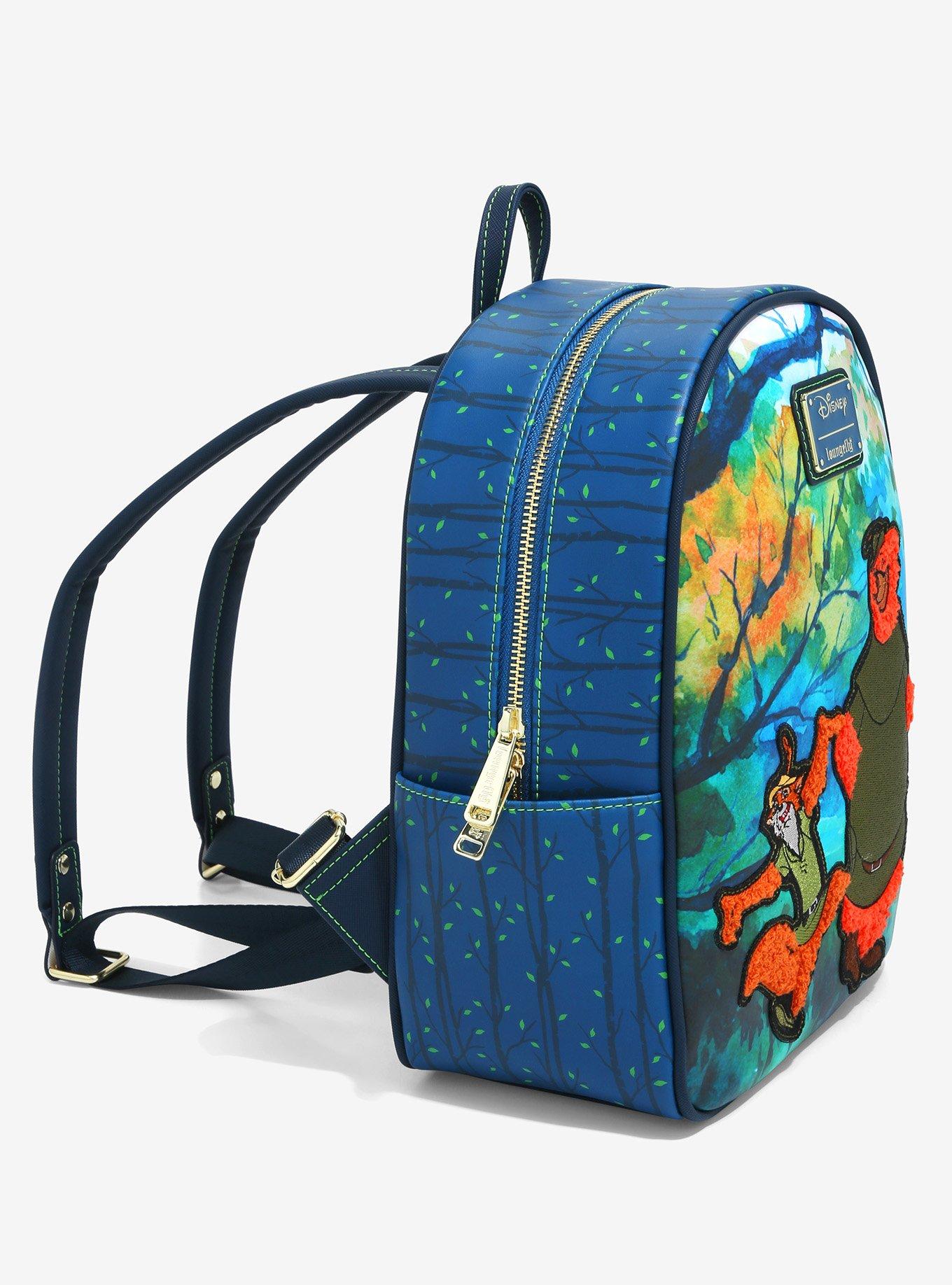 Loungefly Disney Robin Hood Robin & Little John Mini Backpack, , alternate