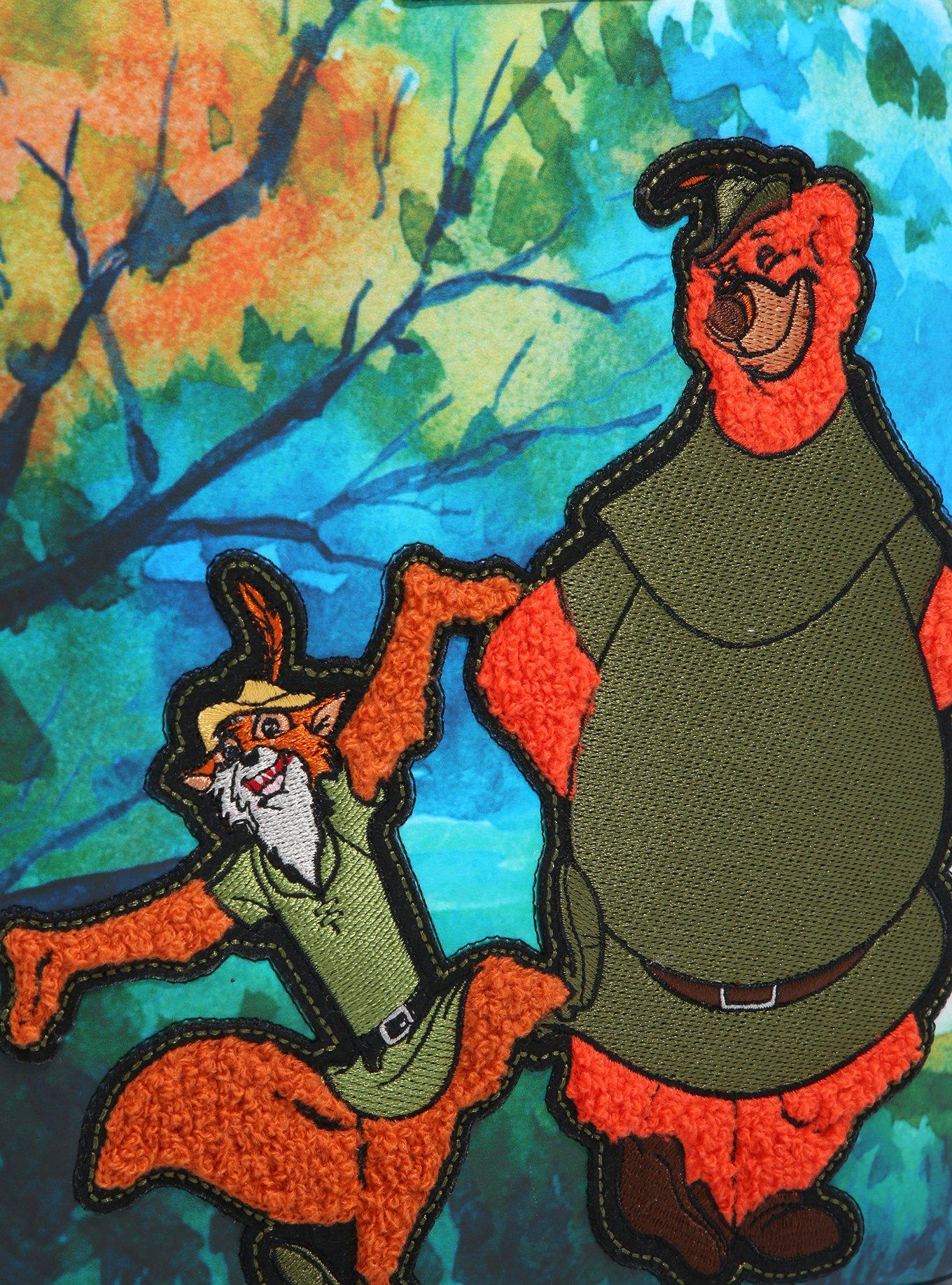 Loungefly Disney Robin Hood Robin & Little John Mini Backpack, , alternate