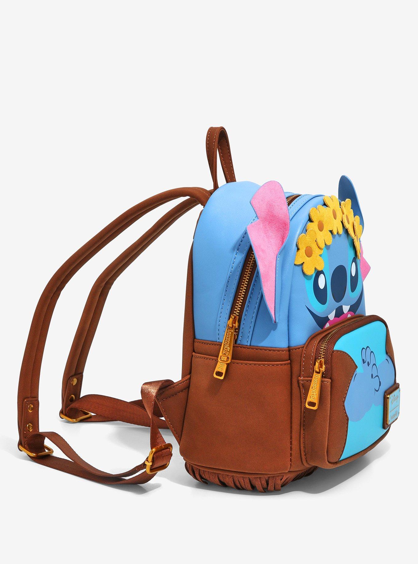 Loungefly Lilo & Stitch Hippie Stitch Mini Backpack - BoxLunch Exclusive, , alternate