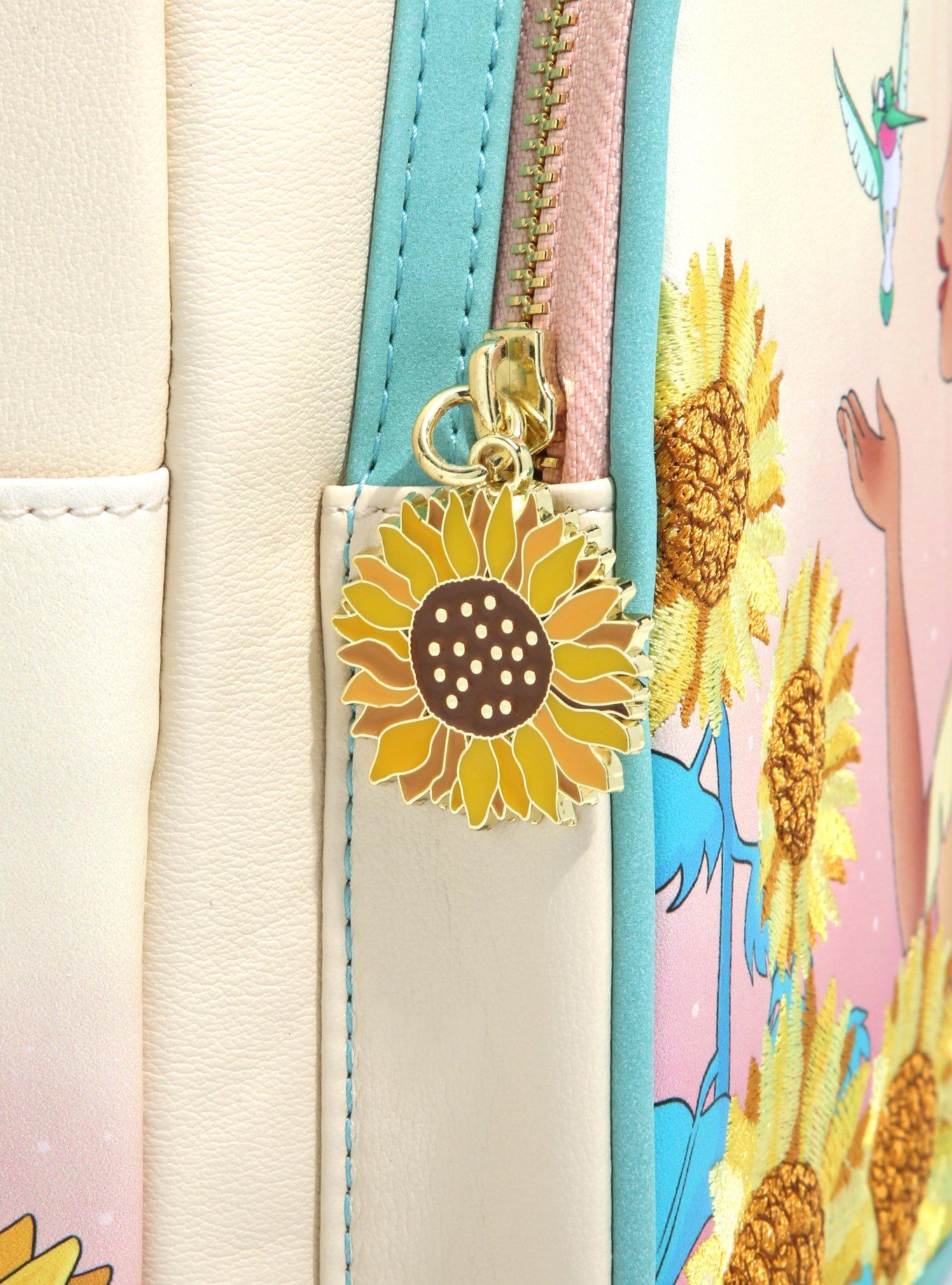 Loungefly Disney Pocahontas Sunflowers Mini Backpack - BoxLunch Exclusive, , alternate