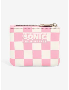 Sonic the Hedgehog & Tails Checkered Coin Purse - BoxLunch Exclusive, , hi-res