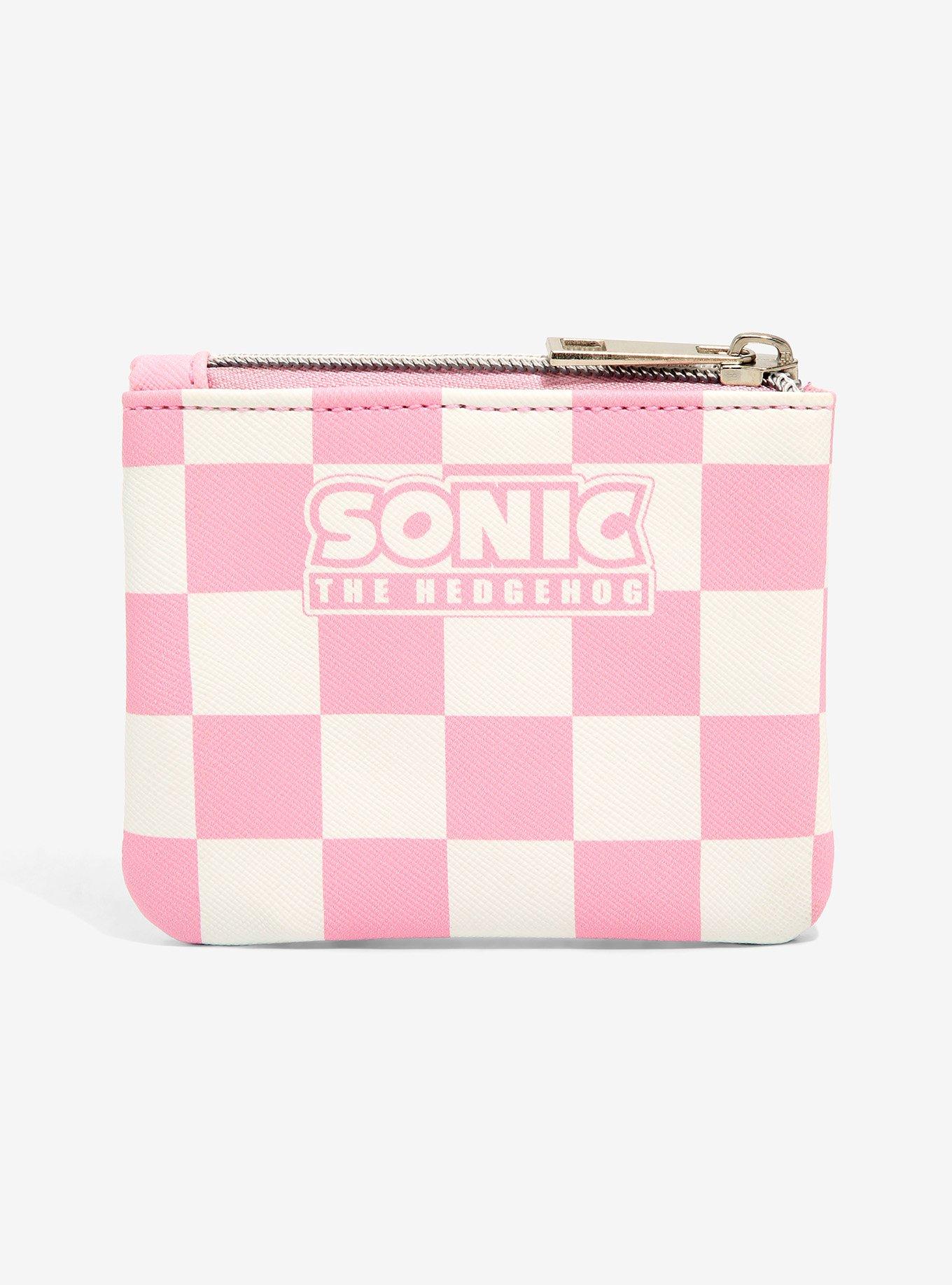 Sonic the Hedgehog & Tails Checkered Coin Purse - BoxLunch Exclusive, , alternate