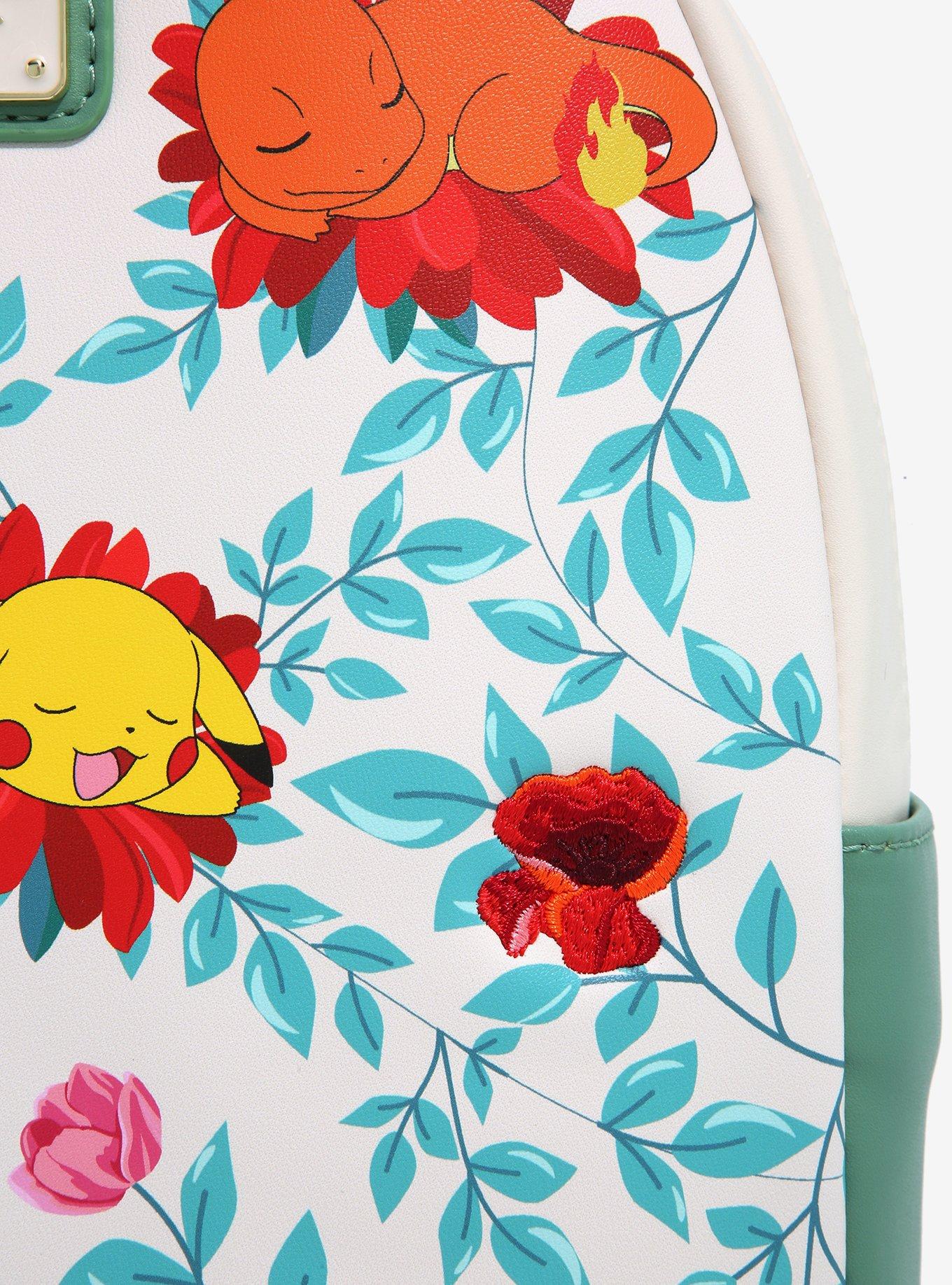 Loungefly Pok&eacute;mon Sleeping Floral Mini Backpack - BoxLunch Exclusive, , alternate