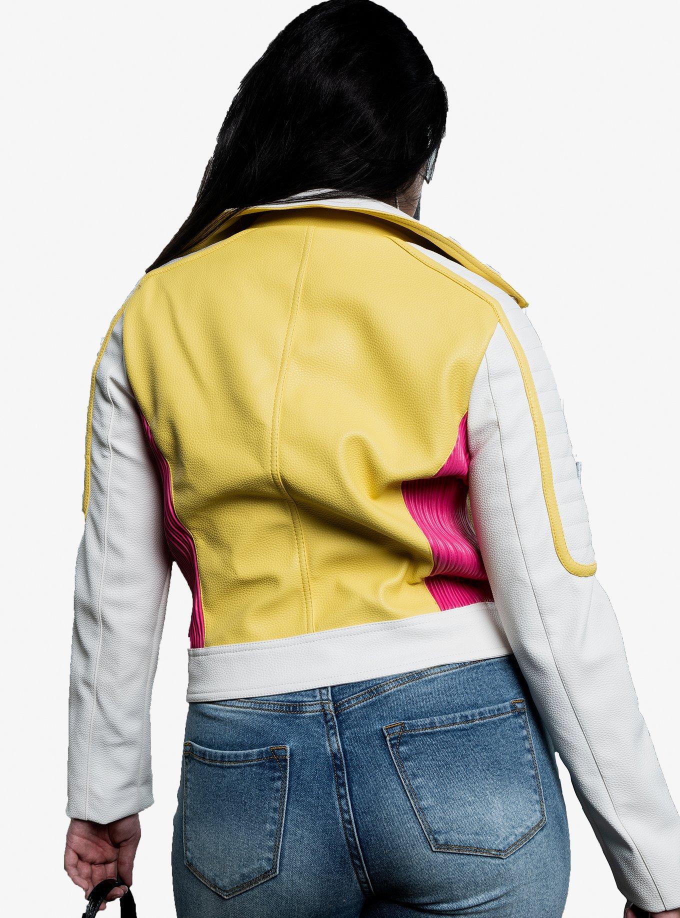 Azalea Wang Ray Of Sunshine Moto Jacket, YELLOW, alternate