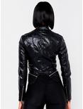 Azalea Wang Two Is Better Than One Leather Jacket, BLACK, alternate