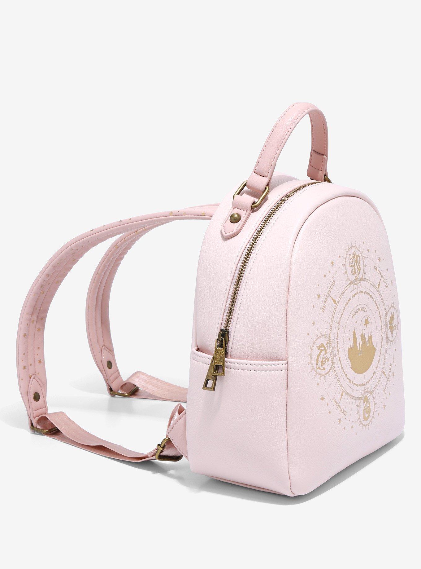 Harry Potter Hogwarts Castle & House Emblems Mini Backpack - BoxLunch Exclusive, , alternate