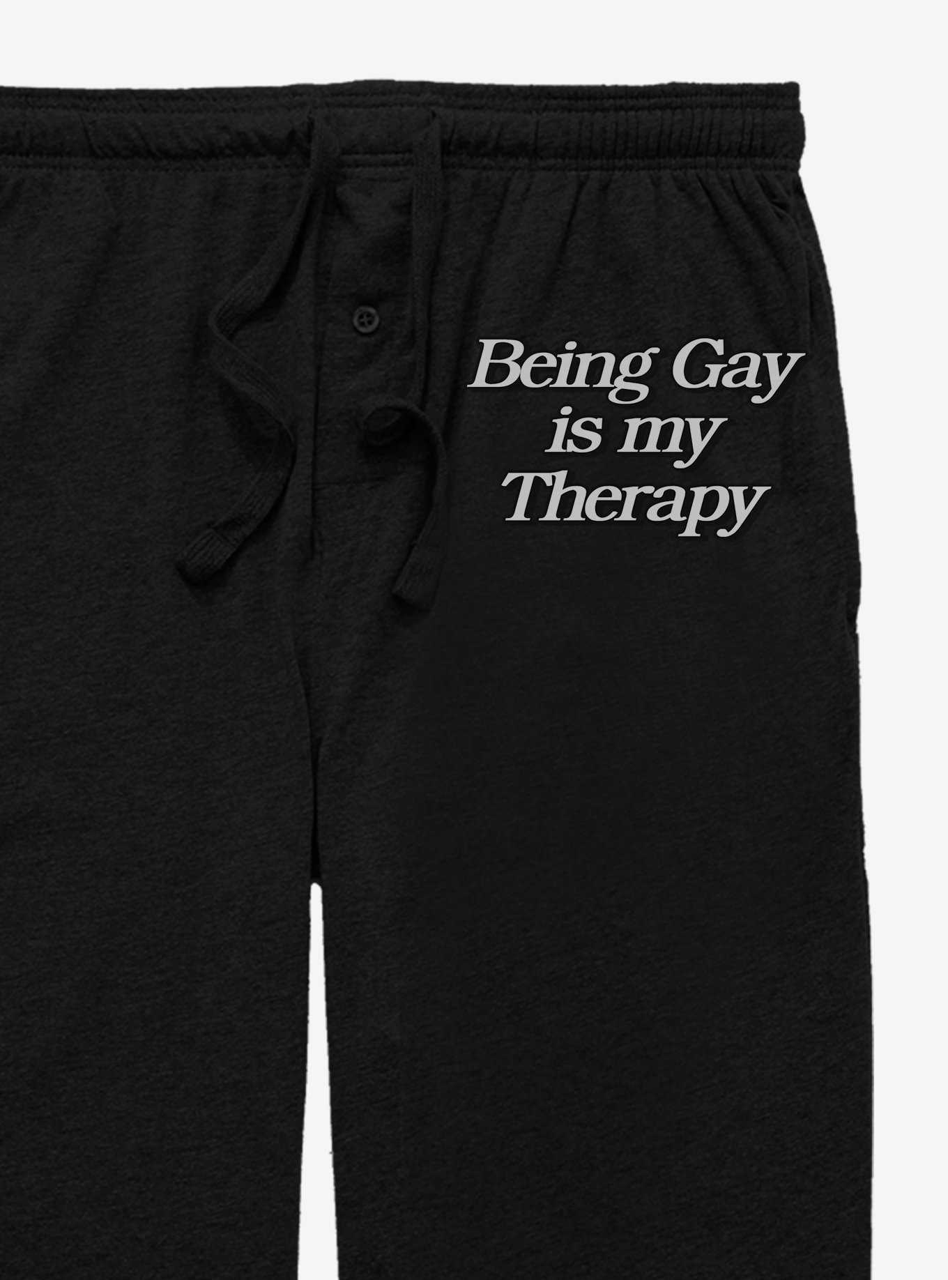 Being Gay Is My Therapy Pajama Pants, , hi-res