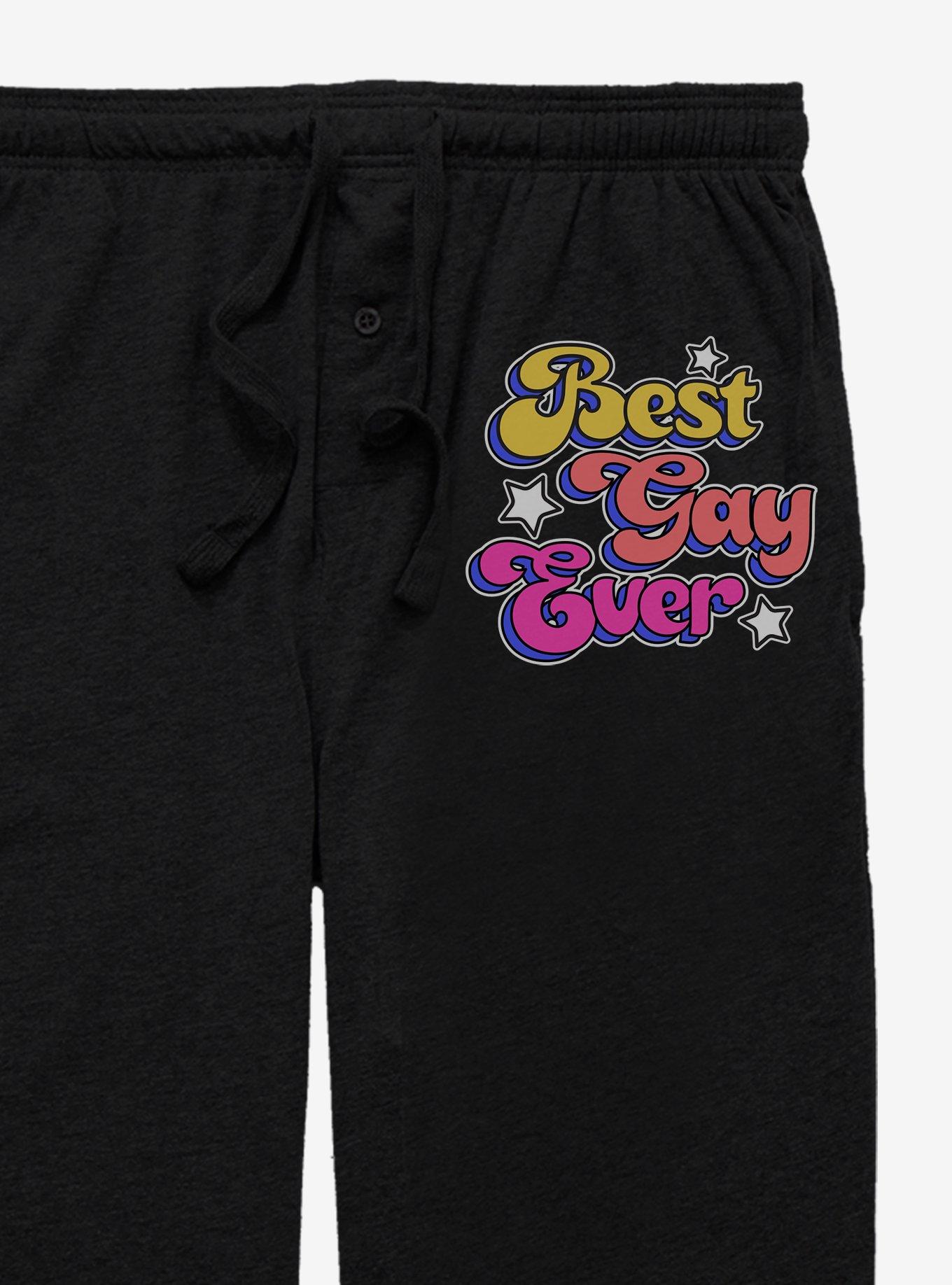 Best Gay Ever Pajama Pants, BLACK, alternate