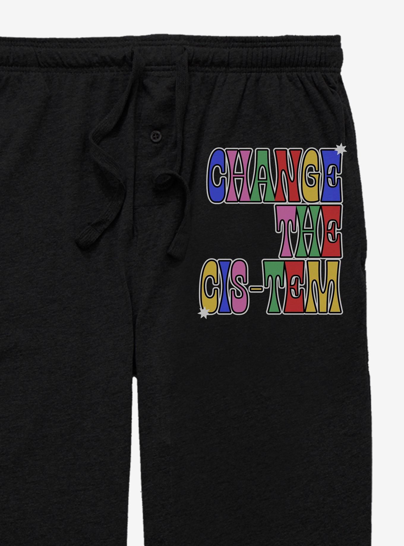 Change The Cis-tem Pajama Pants, BLACK, alternate