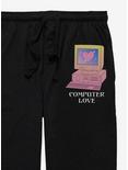 Computer Love Pajama Pants, BLACK, alternate