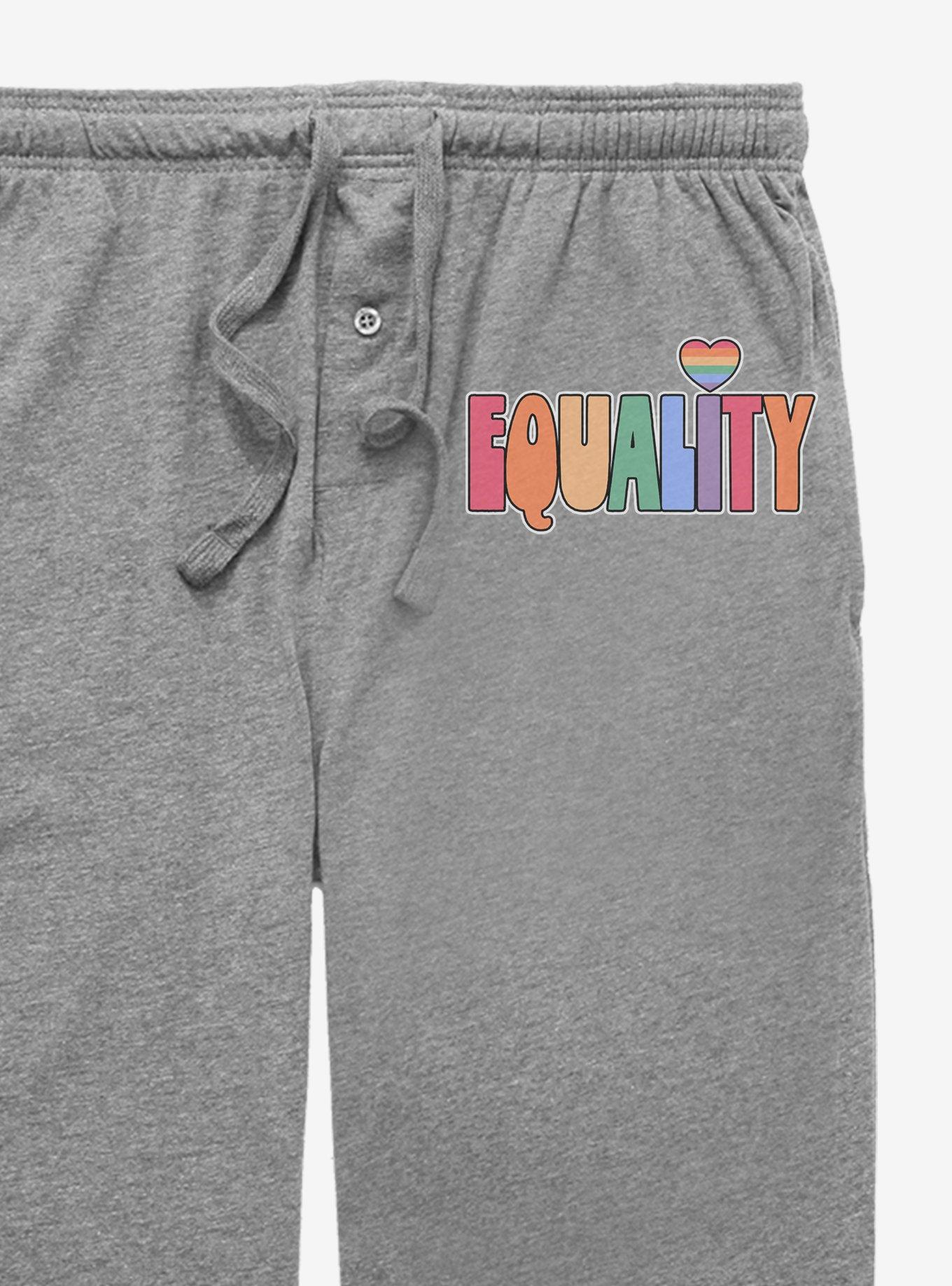 Equality Heart Pajama Pants, GRAPHITE HEATHER, alternate