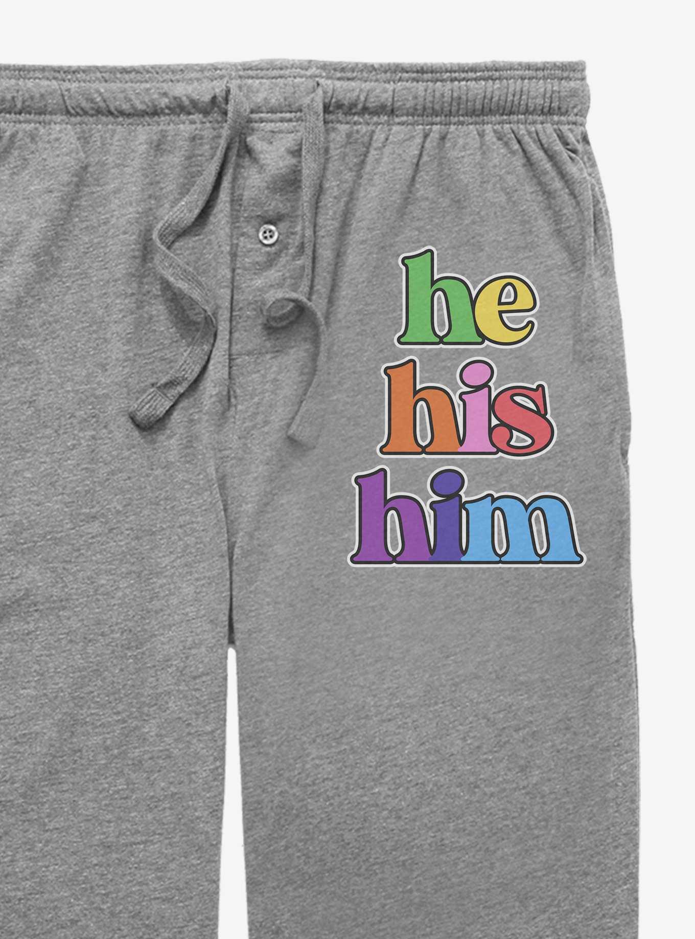 His Pronouns Pajama Pants, , hi-res