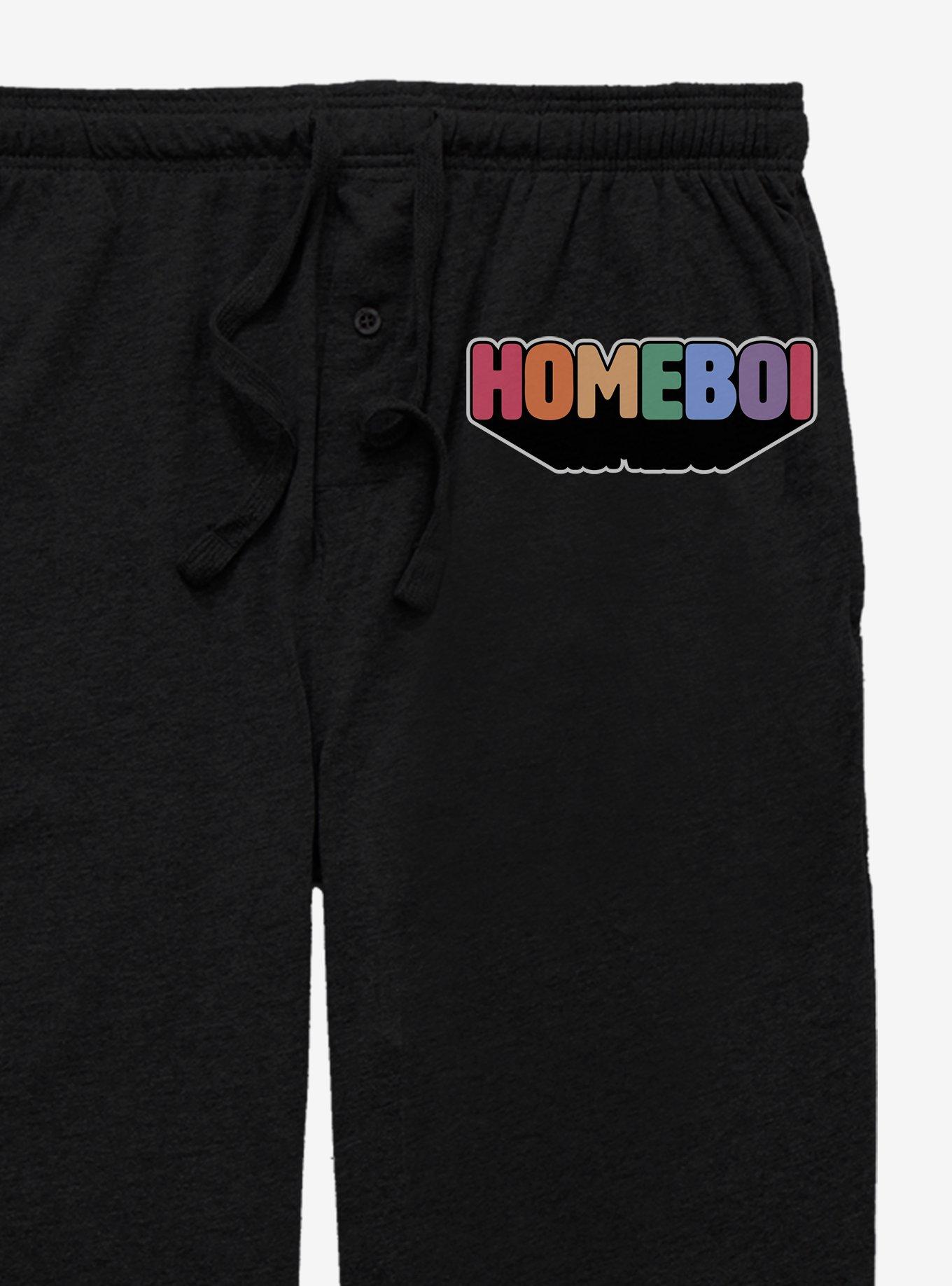 Homeboi Pajama Pants, BLACK, alternate