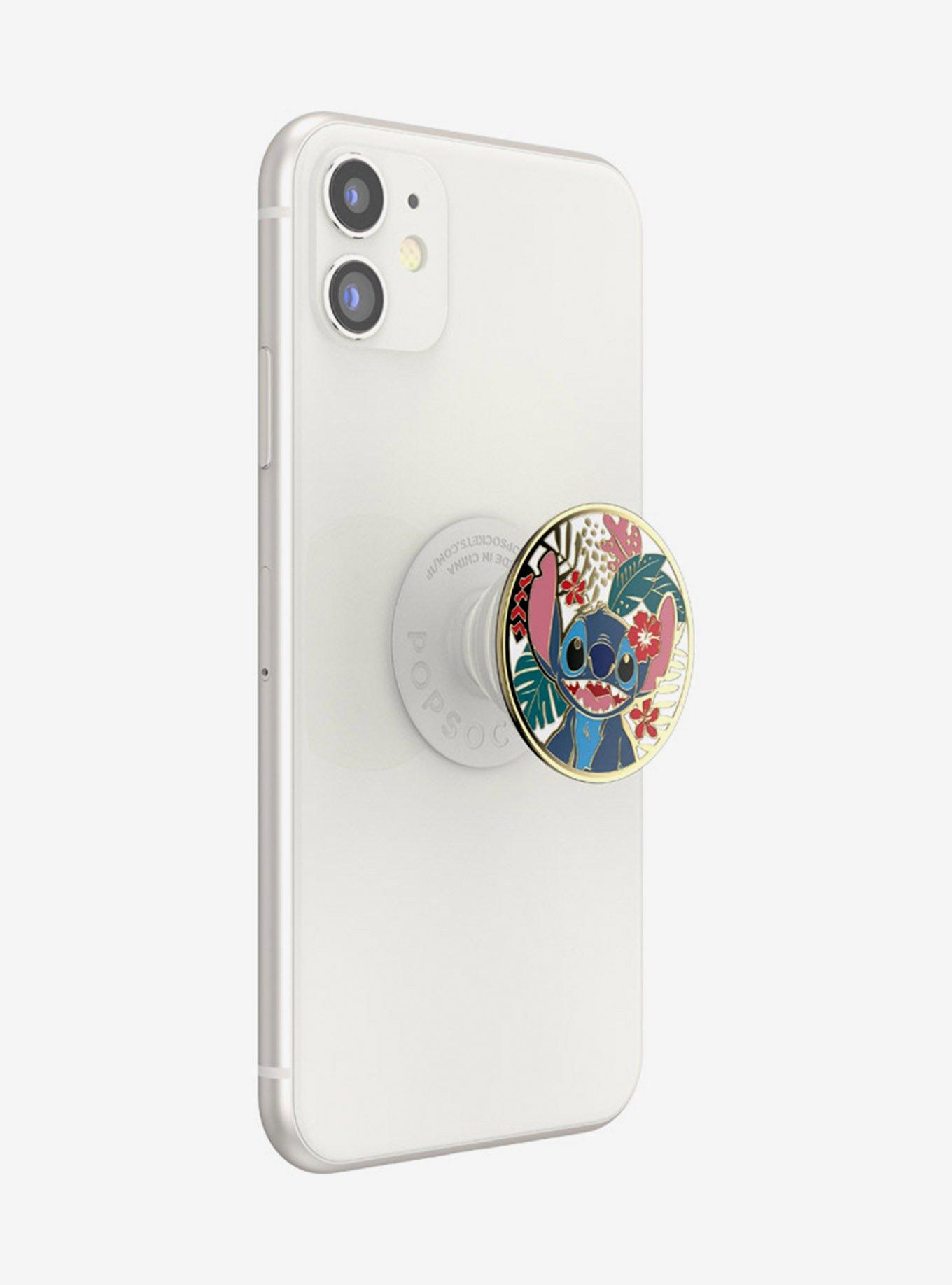 PopSockets Disney Lilo & Stitch Enamel Stitch Phone Grip & Stand, , alternate