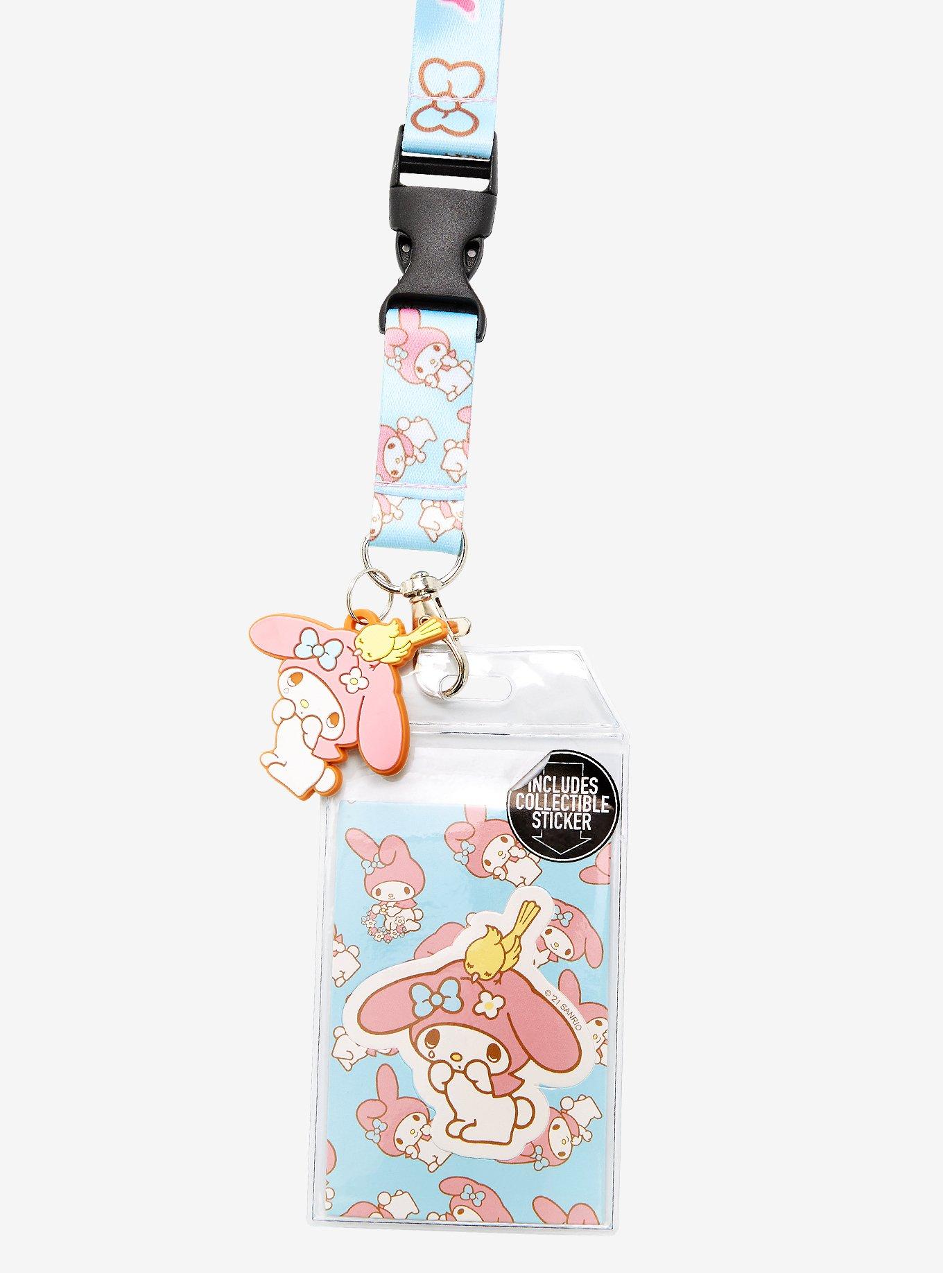 Sanrio My Melody Allover Print Lanyard - BoxLunch Exclusive, , alternate