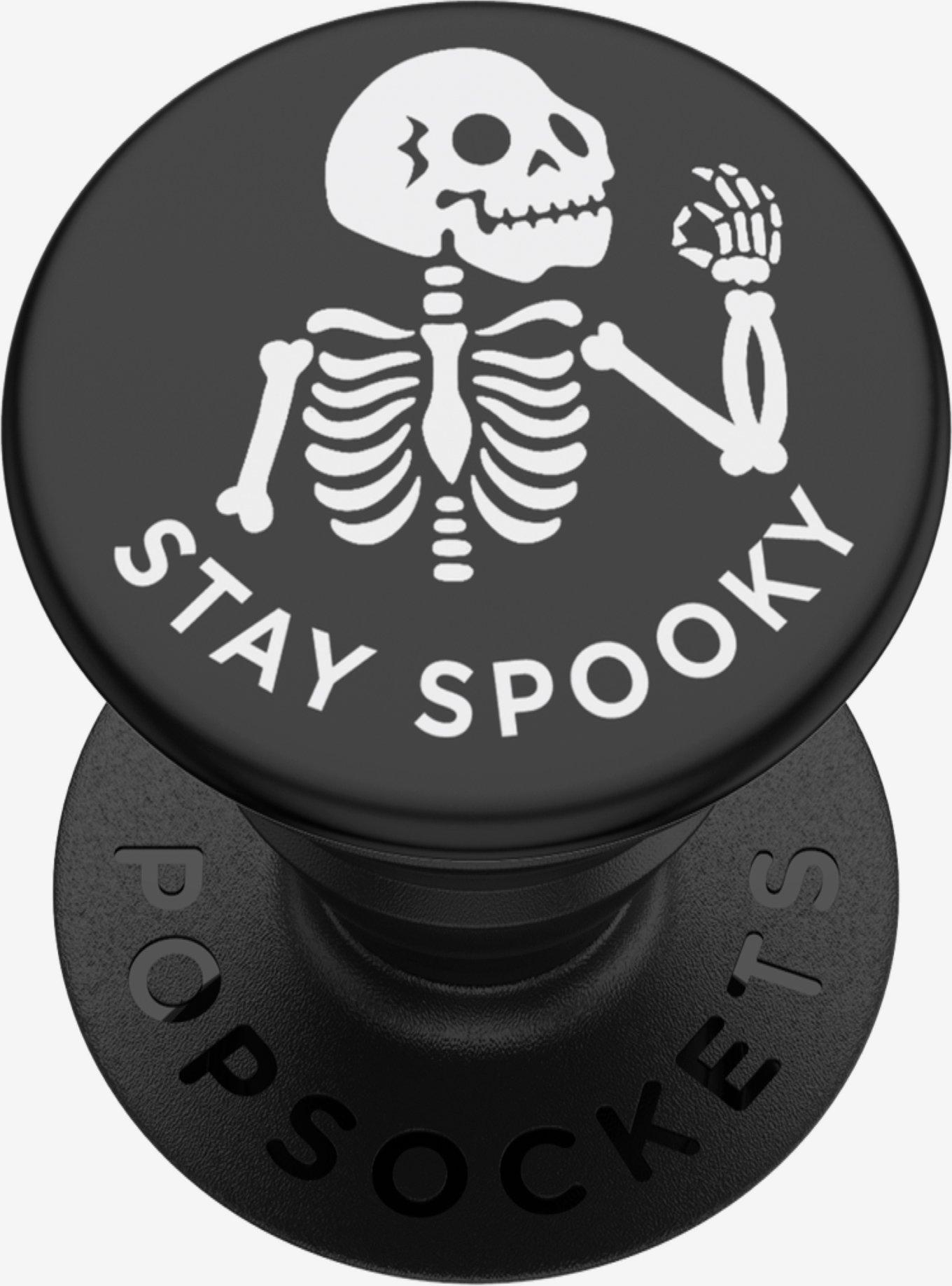PopSockets Spooky Skeleton Phone Grip & Stand, , alternate