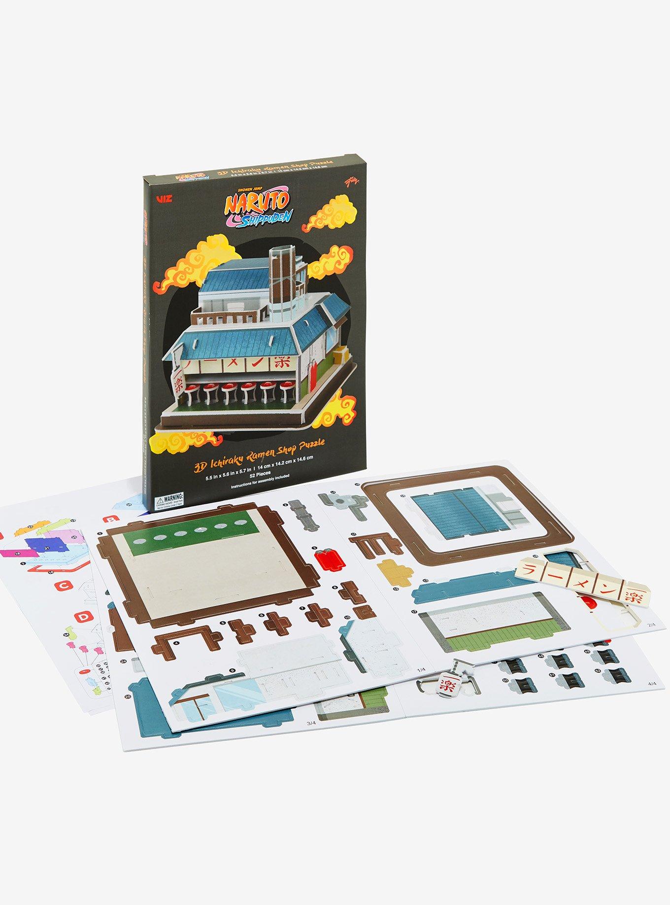 Naruto Shippuden Ichiraku Ramen Shop 3D Puzzle, , alternate
