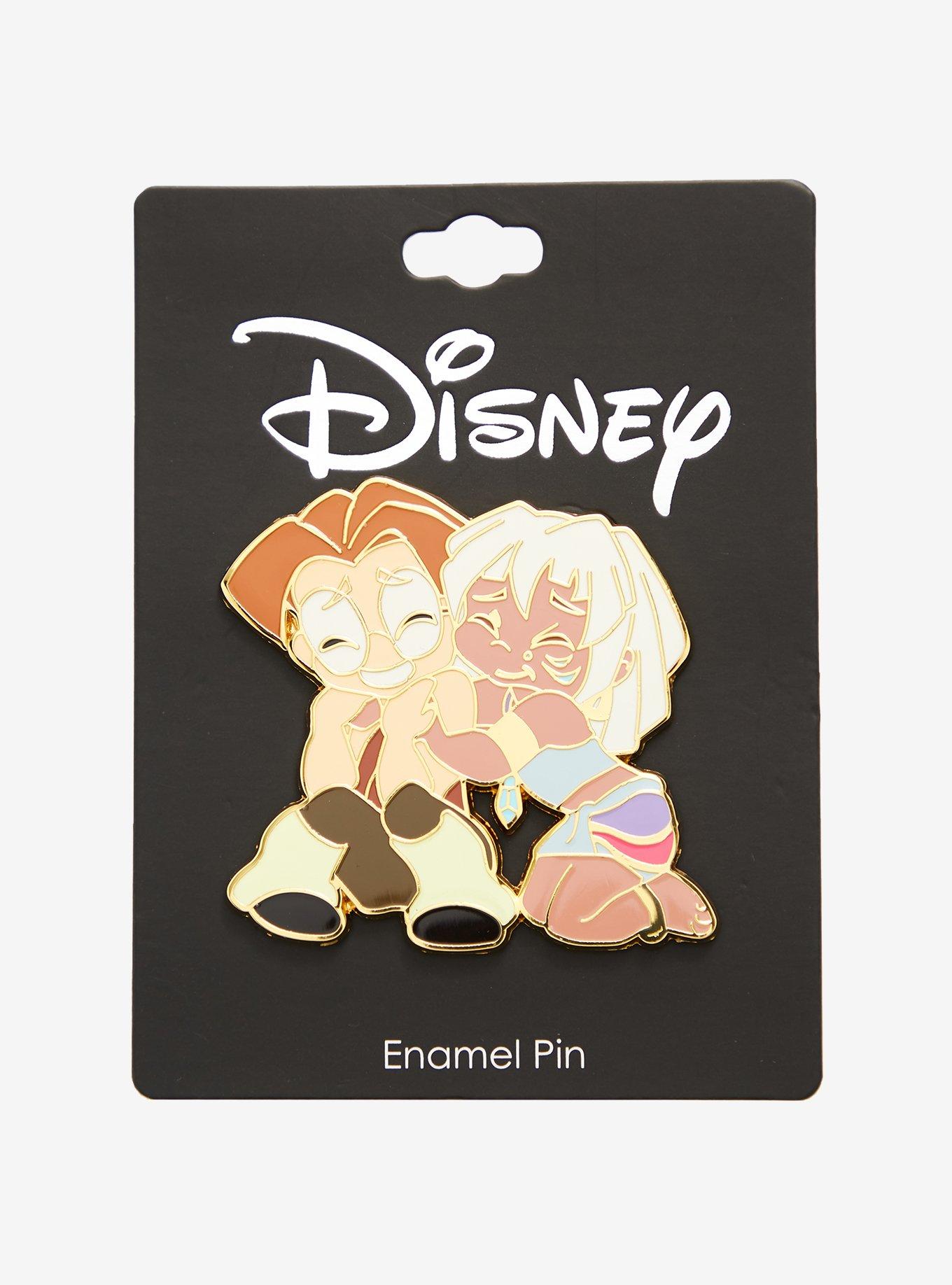 Disney Atlantis Chibi Milo & Kida Enamel Pin - BoxLunch Exclusive, , alternate