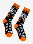 Naruto Shippuden Clan Symbols Crew Socks, , alternate