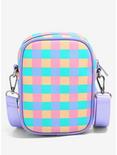 Nintendo Kirby Checkered Floral Pin Collector Crossbody Bag - BoxLunch Exclusive, , alternate