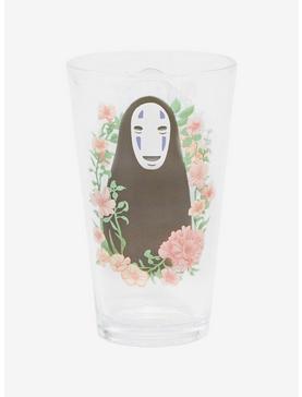 Studio Ghibli Spirited Away No-Face Floral Pint Glass - BoxLunch Exclusive, , hi-res