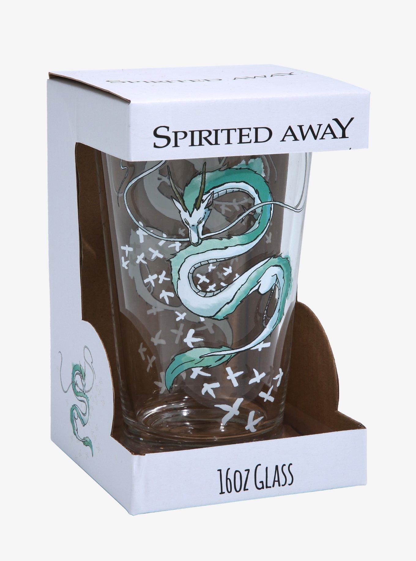 Our Universe Studio Ghibli Spirited Away Haku Watercolor Portrait Pint Glass - BoxLunch Exclusive, , alternate
