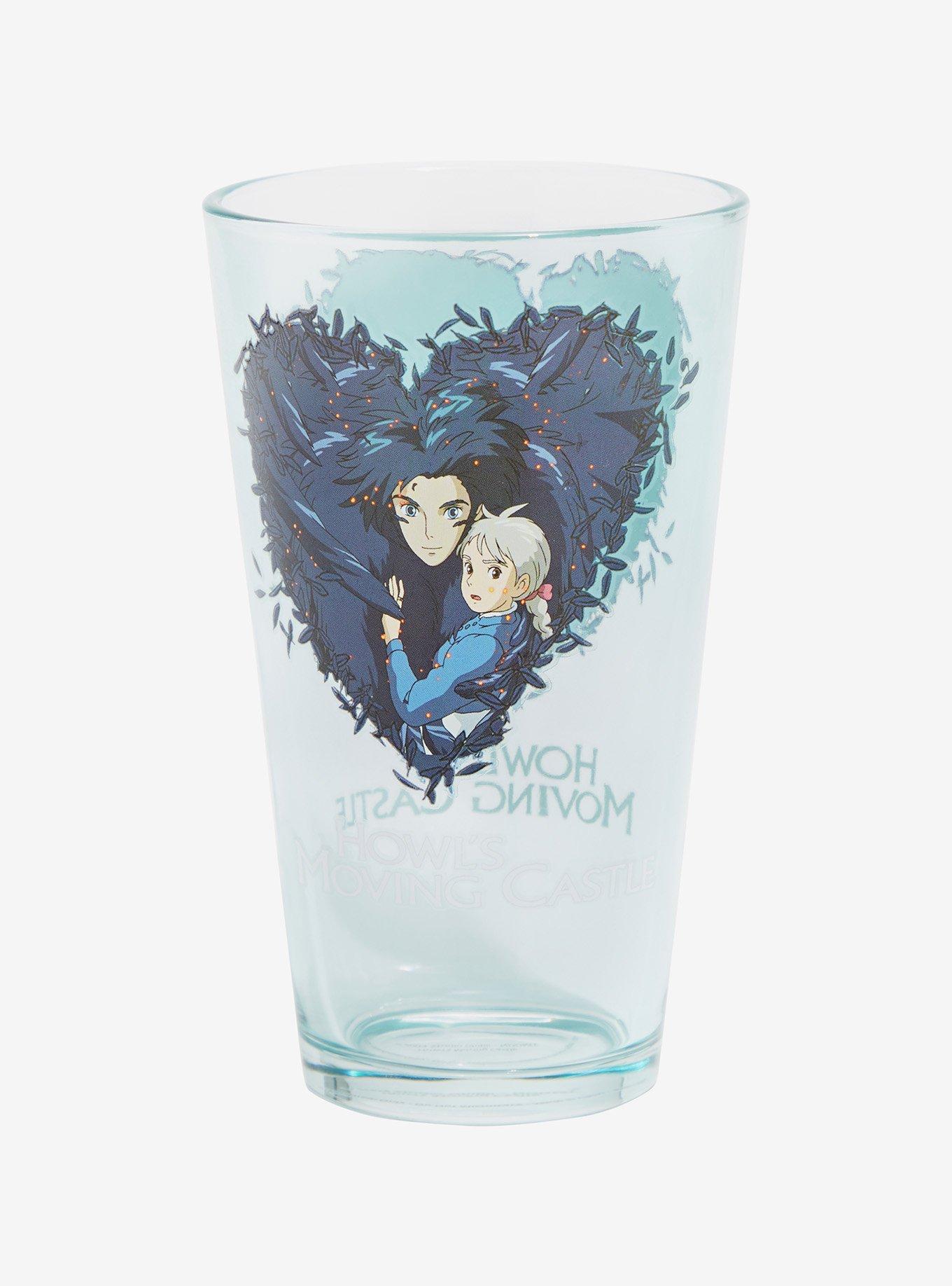 Studio Ghibli Howl's Moving Castle Heart Frame Pint Glass - BoxLunch Exclusive, , alternate