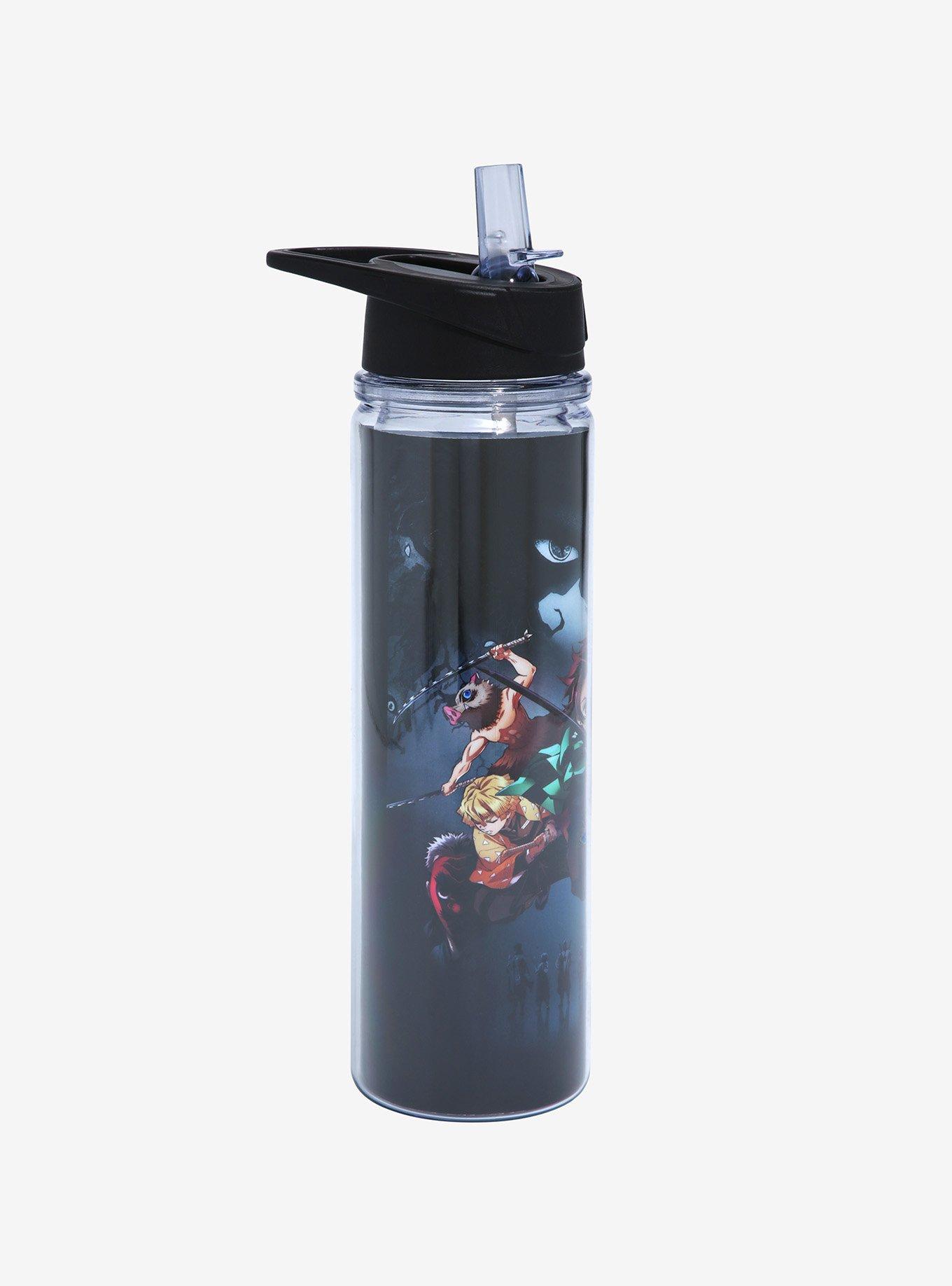 Demon Slayer: Kimetsu no Yaiba Group Character Poster Water Bottle, , alternate