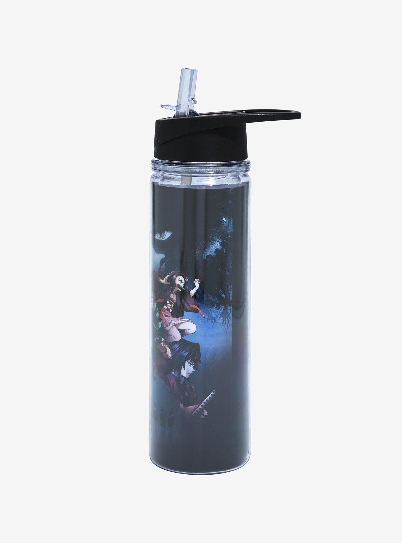 Demon Slayer: Kimetsu no Yaiba Group Character Poster Water Bottle, , alternate