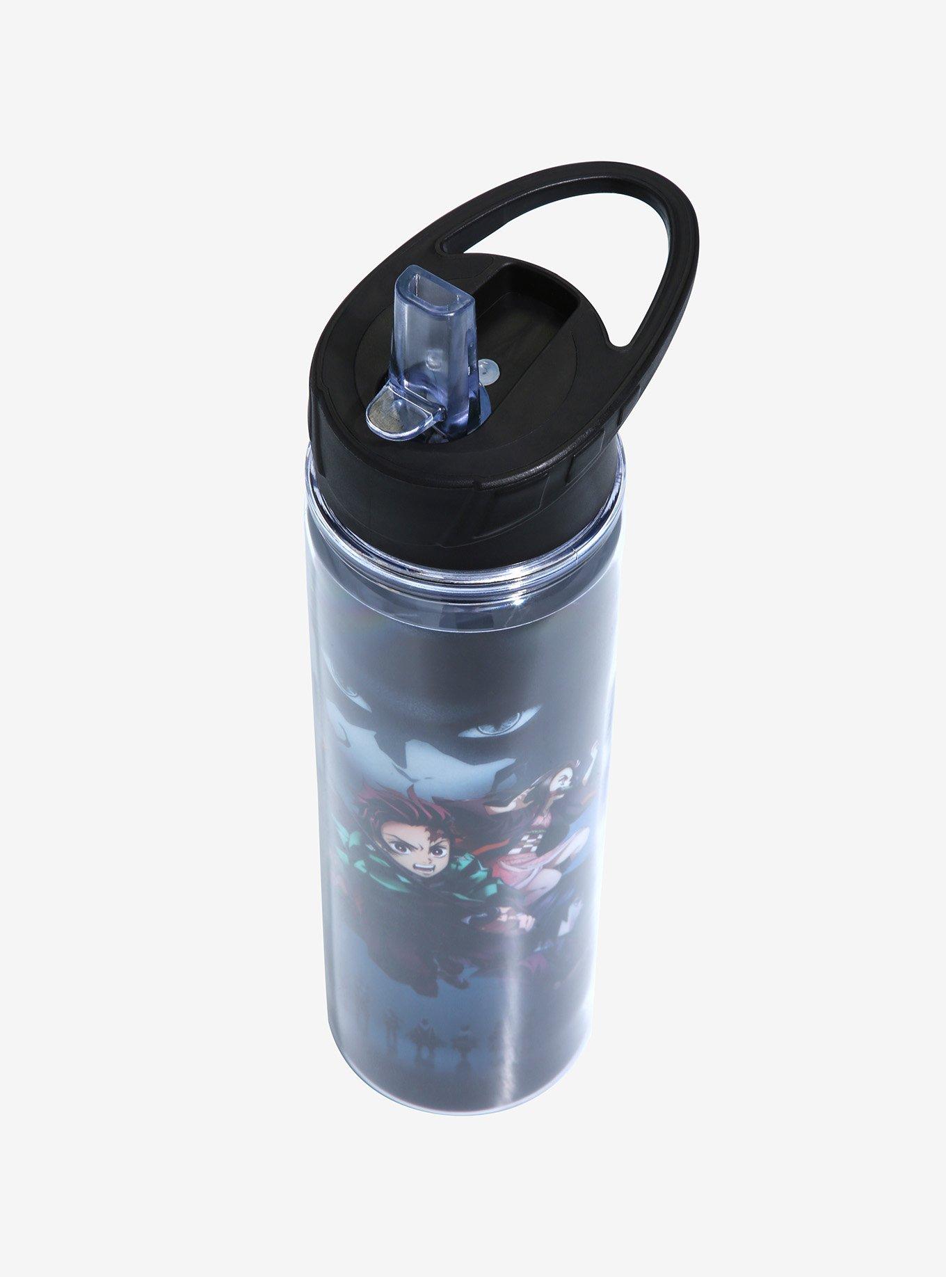 Demon Slayer: Kimetsu no Yaiba Group Character Poster Water Bottle, , alternate