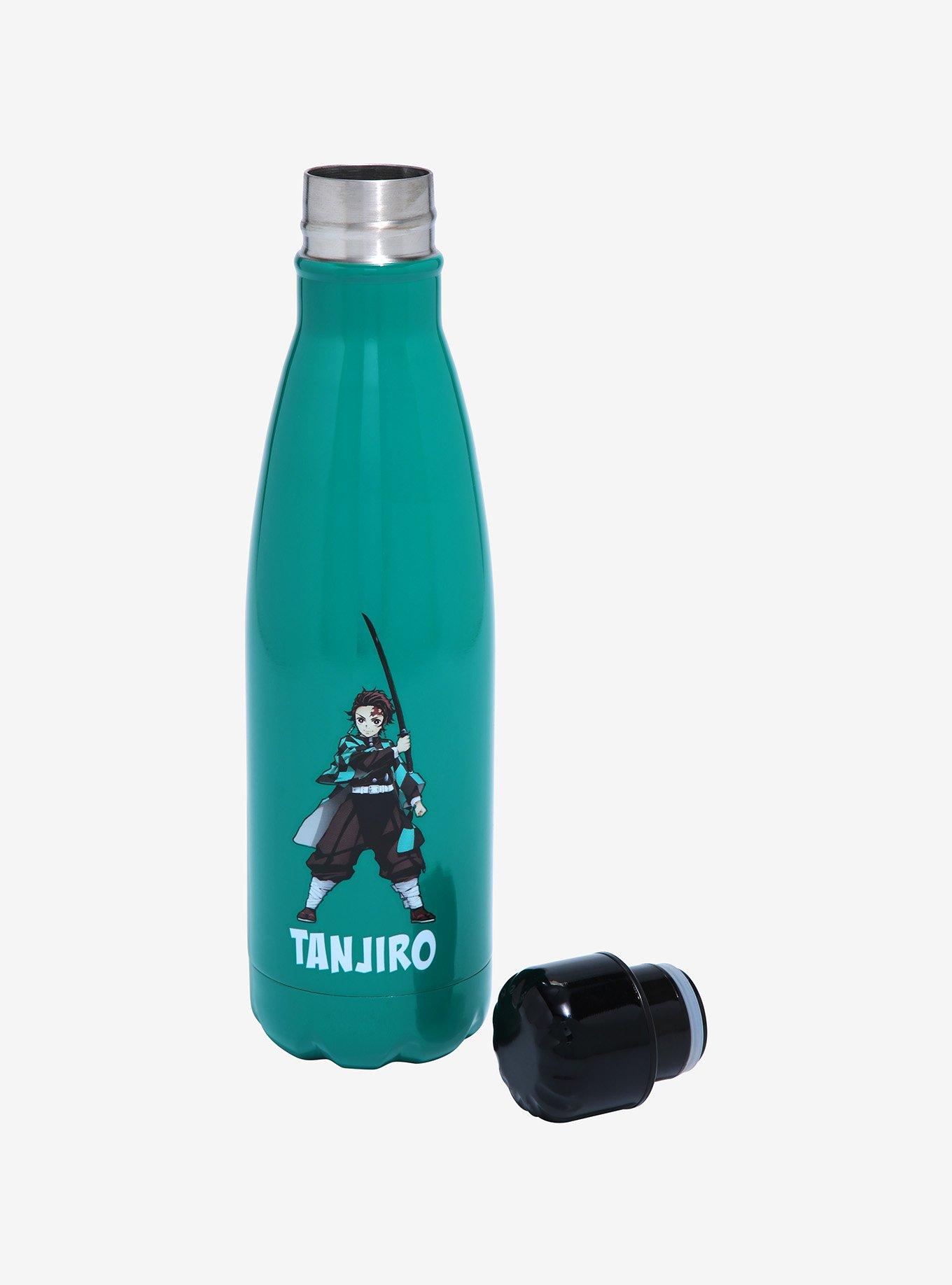 Demon Slayer: Kimetsu no Yaiba Tanjiro Stainless Steel Water Bottle, , alternate