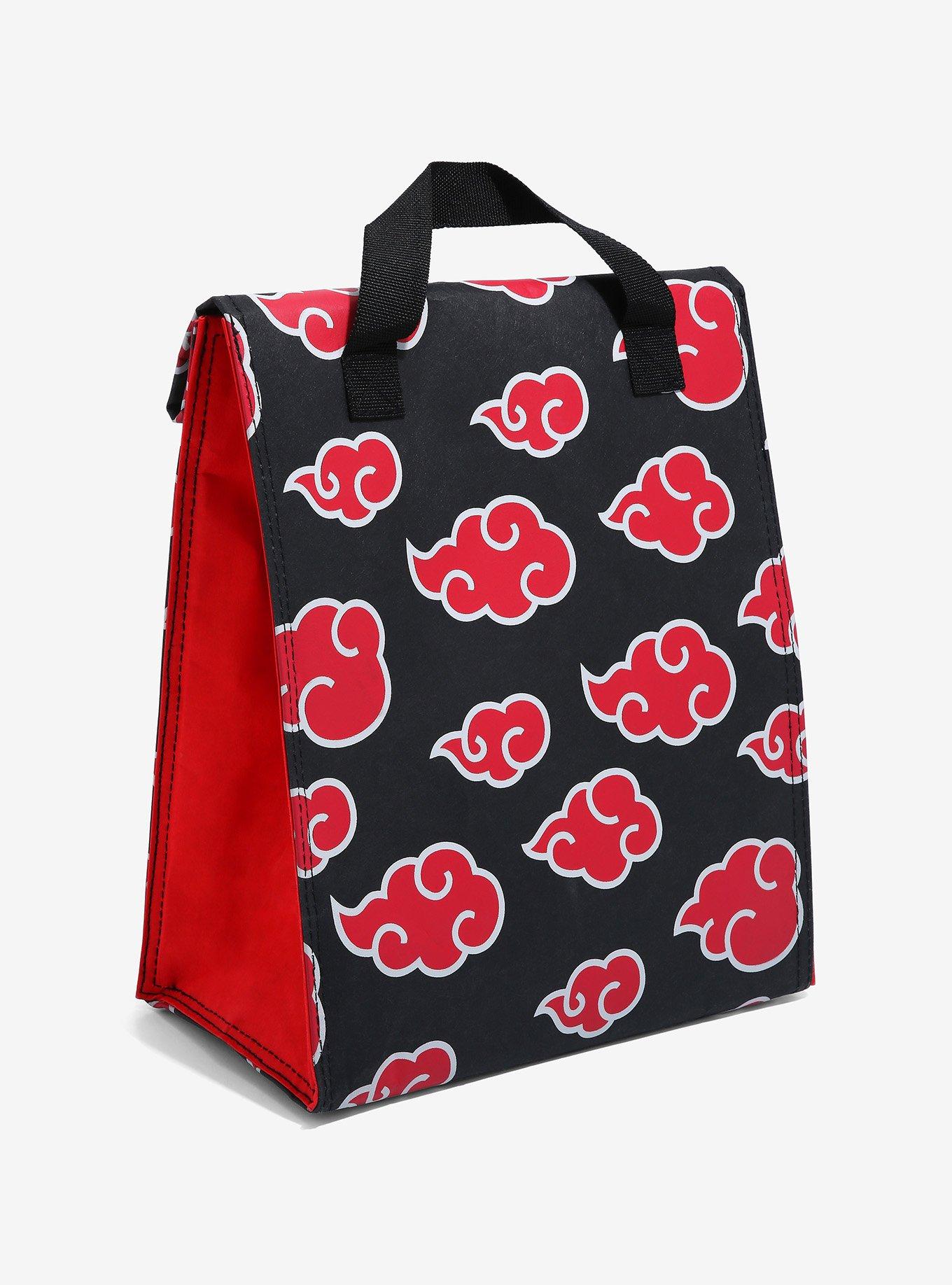 Naruto Shippuden Akatsuki Clouds Lunch Bag, , alternate