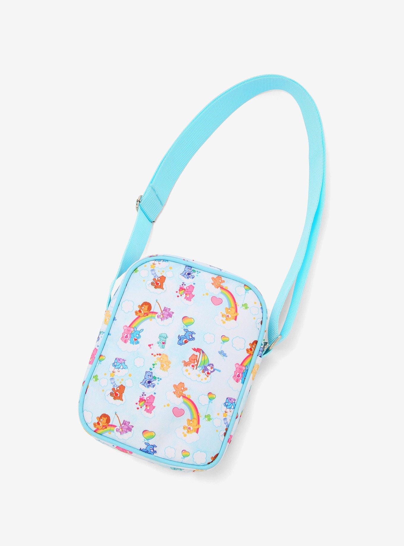 Loungefly Care Bears Rainbow Cloud Athletic Crossbody Bag, , alternate