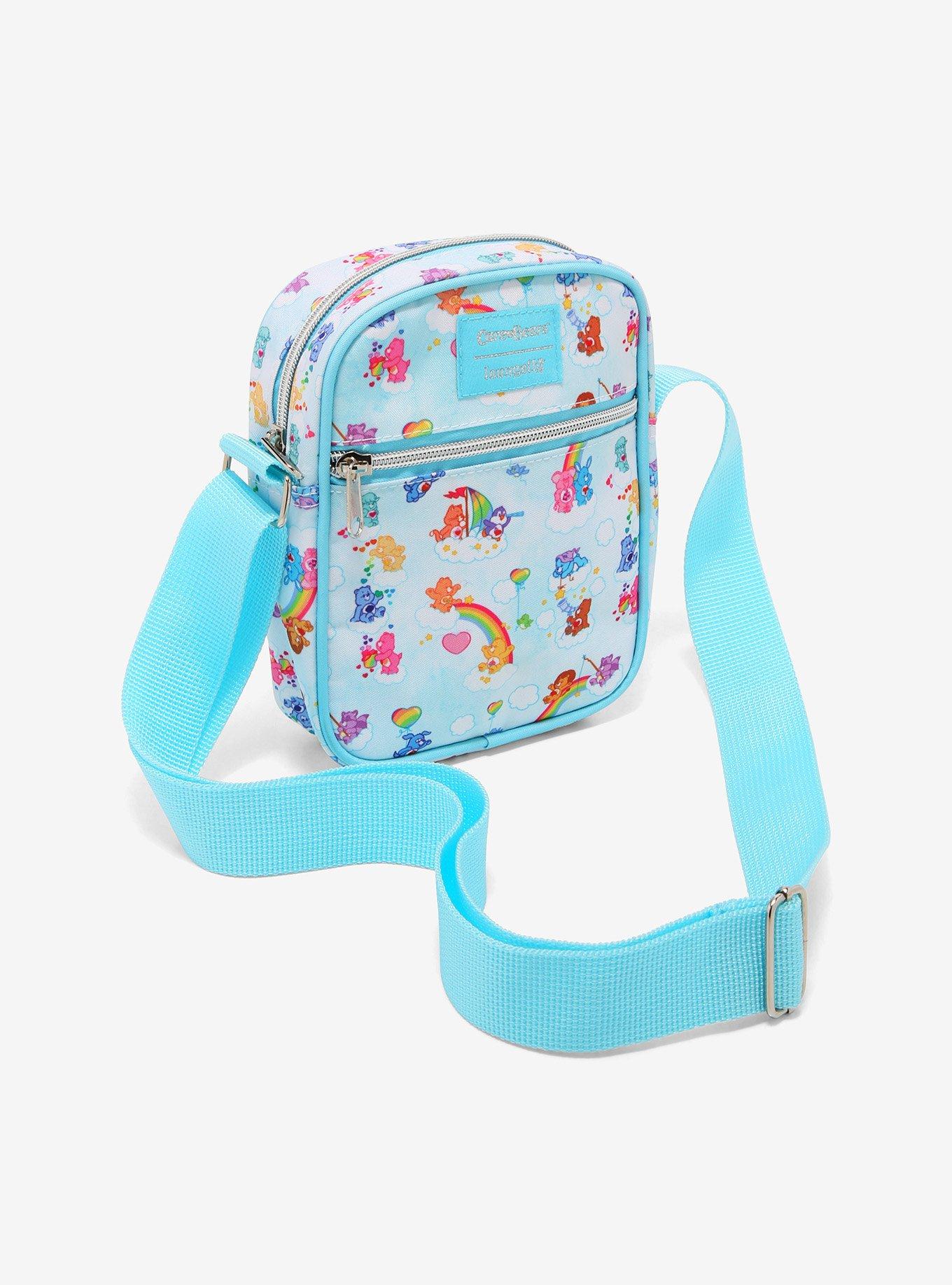 Loungefly Care Bears Rainbow Cloud Athletic Crossbody Bag, , alternate