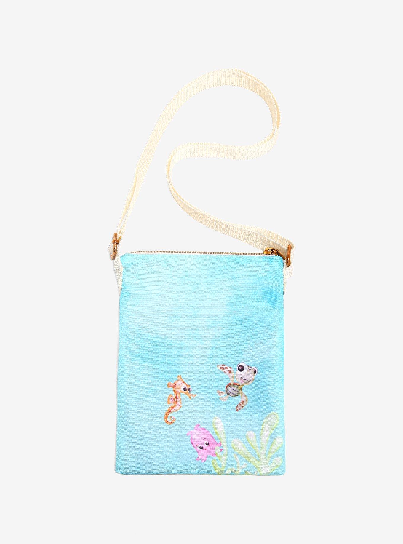 Loungefly Disney Pixar Finding Nemo Watercolor Passport Crossbody Bag, , alternate