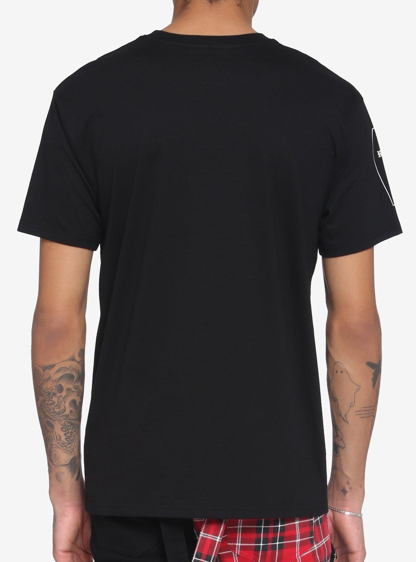 I'm Dead Patches T-Shirt, BLACK, alternate