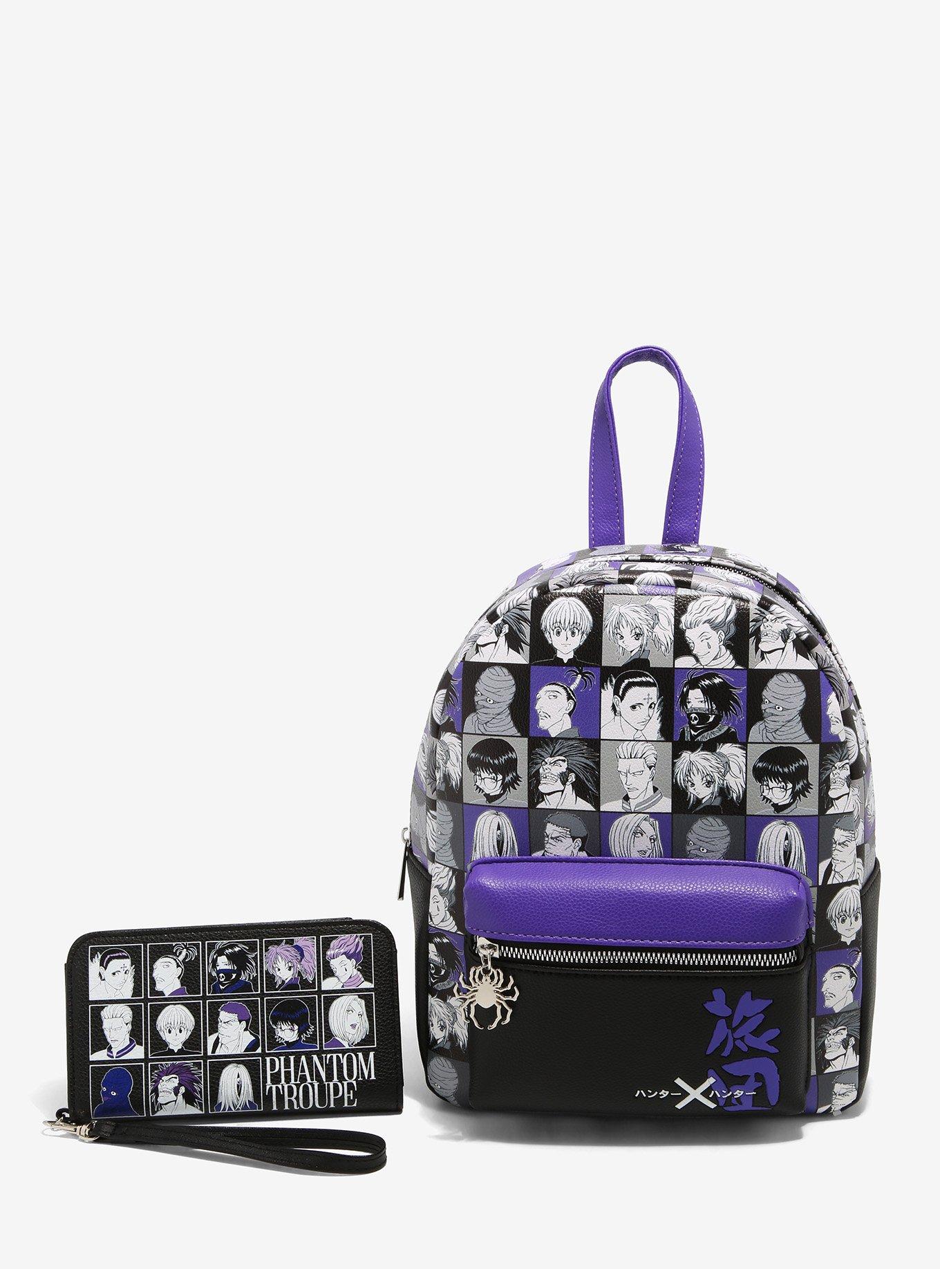 HUNTER X HUNTER ANIME PHANTOM TROUPE MINI BACKPACK BOOK store BAG