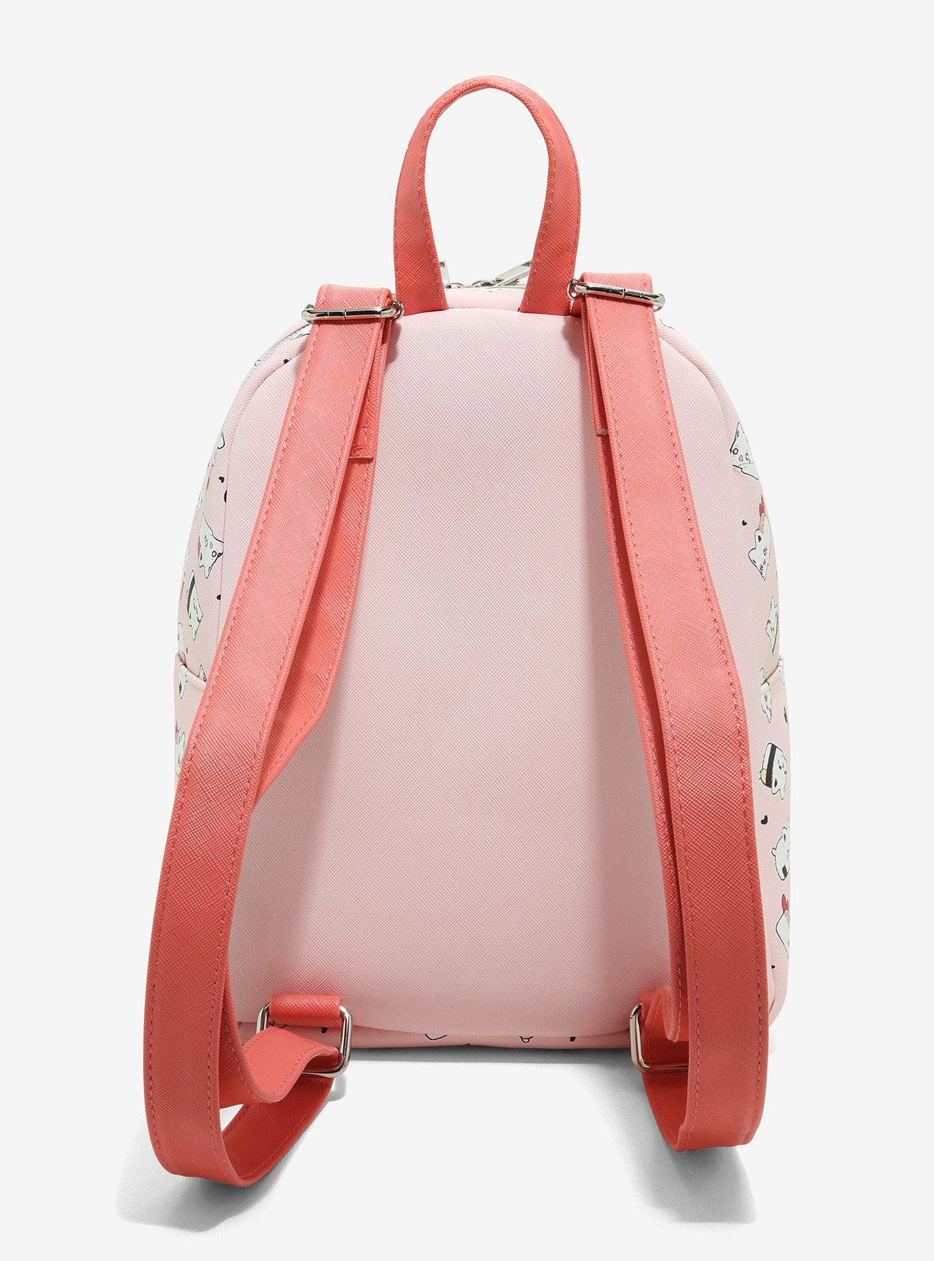Tasty Peach Sushi Meowchi Mini Backpack, , alternate