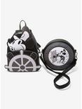 Loungefly Disney Steamboat Willie Porthole Crossbody Bag, , alternate