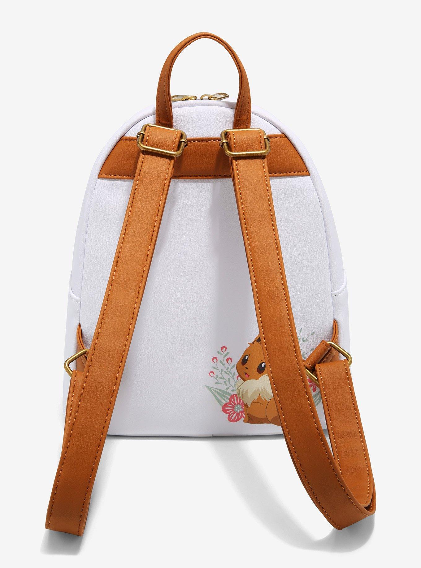 Loungefly Pokemon Eevee Spring Flowers Mini Backpack, , alternate