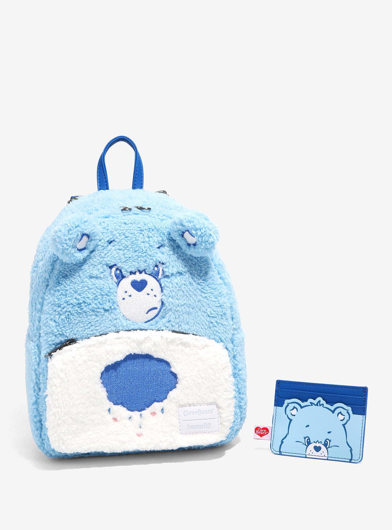 Loungefly Care Bears Grumpy Bear Plush Mini Backpack | Hot Topic