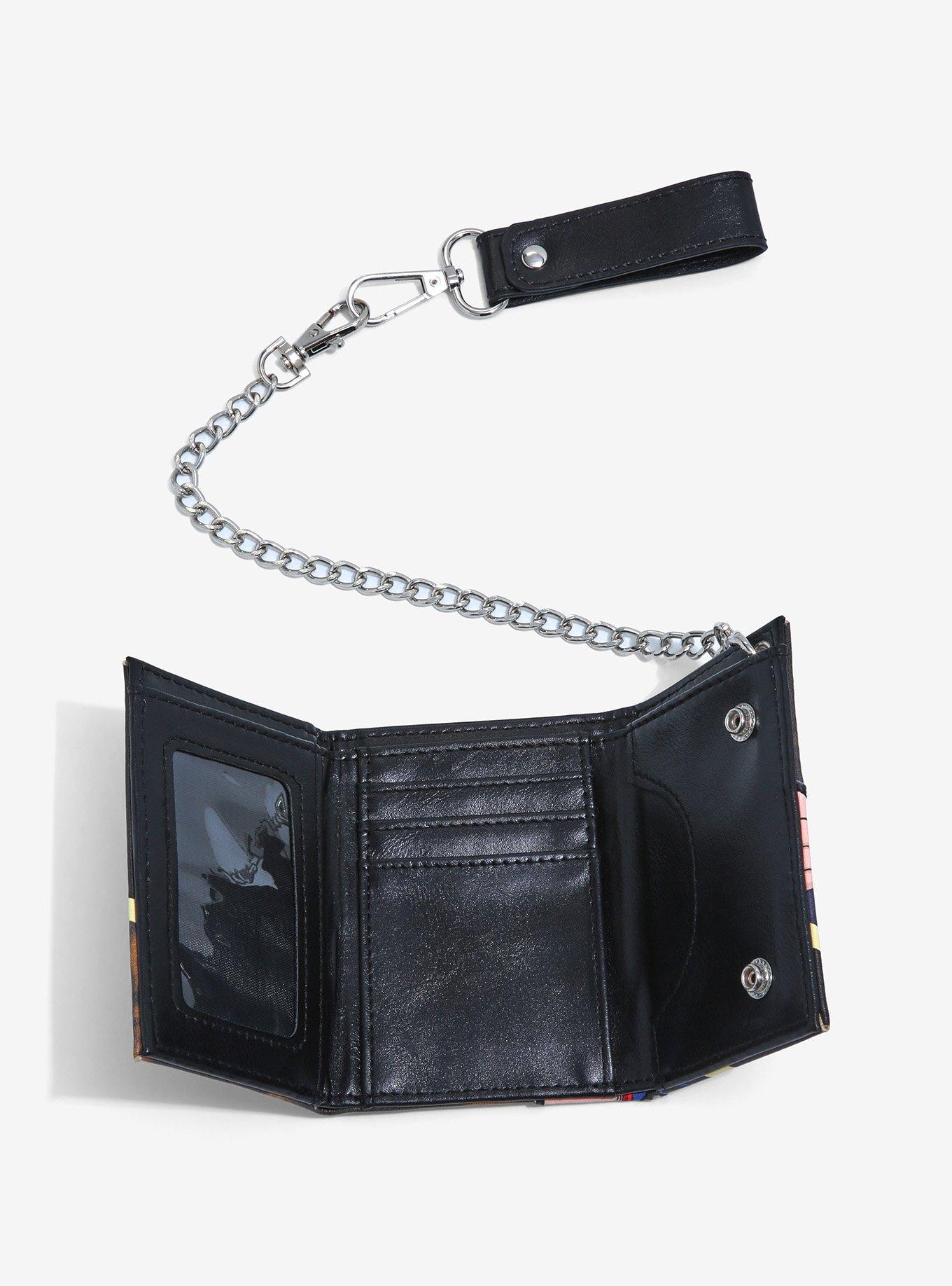 Jujutsu Kaisen Yuji Itadori Trifold Chain Wallet, , alternate