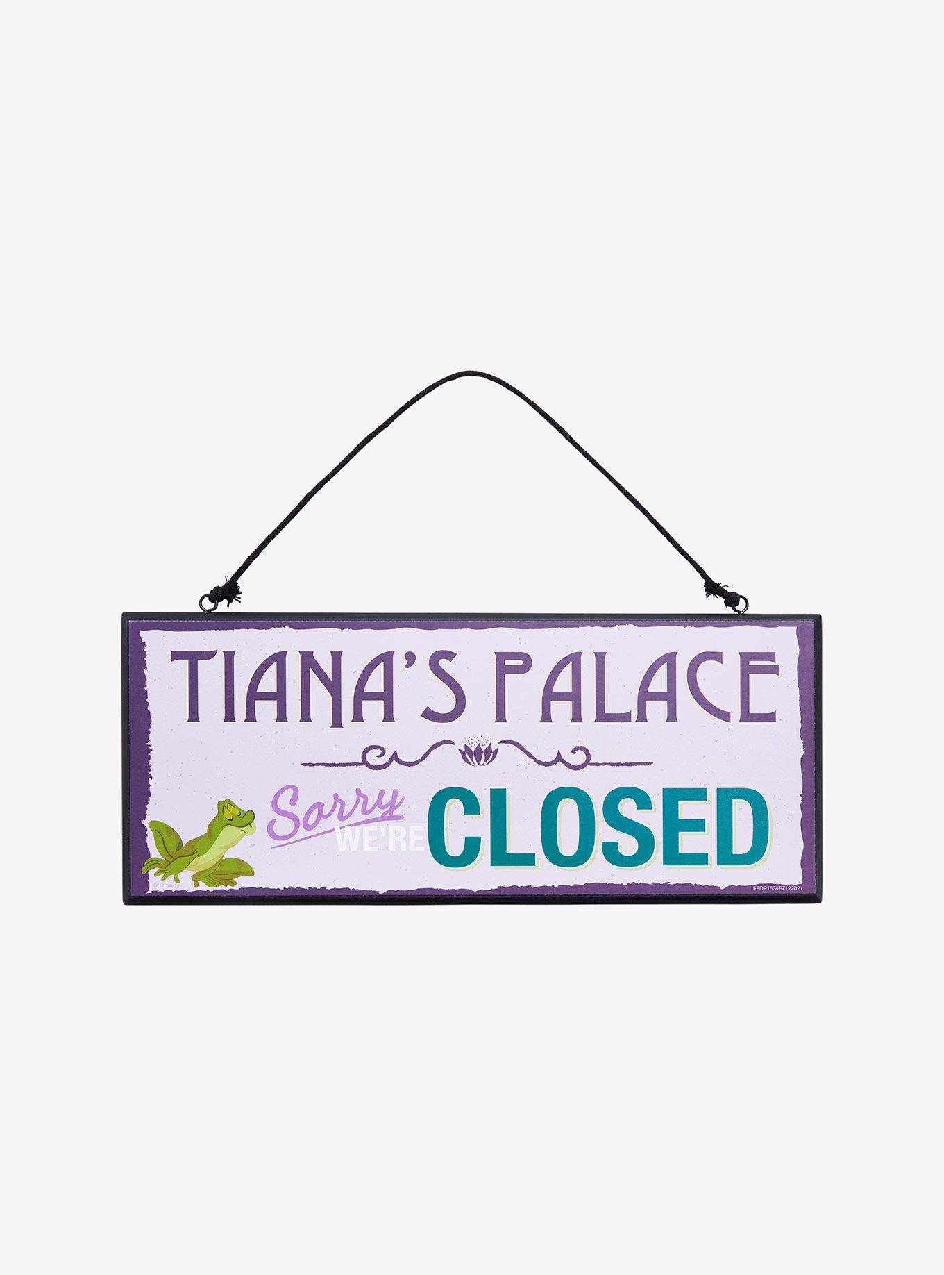 Disney The Princess and the Frog Tiana's Palace Reversible Sign - BoxLunch Exclusive, , alternate